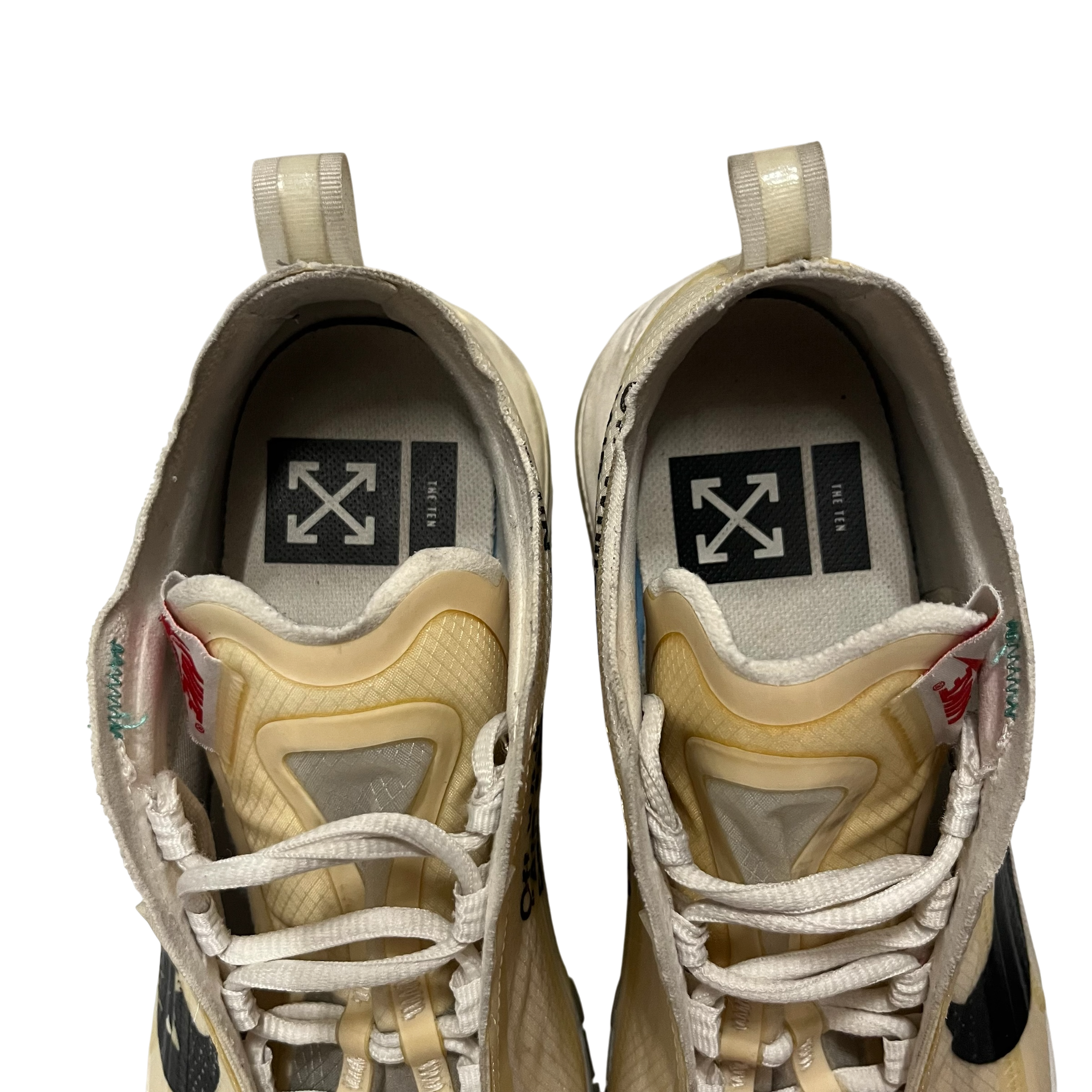 NIKE/OFF-WHITE/Low-Sneakers/US 10.5/CRM/97 white view 6