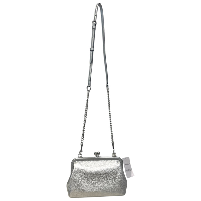COACH/Cross Body Bag/Leather/SLV/Nora Kisslock