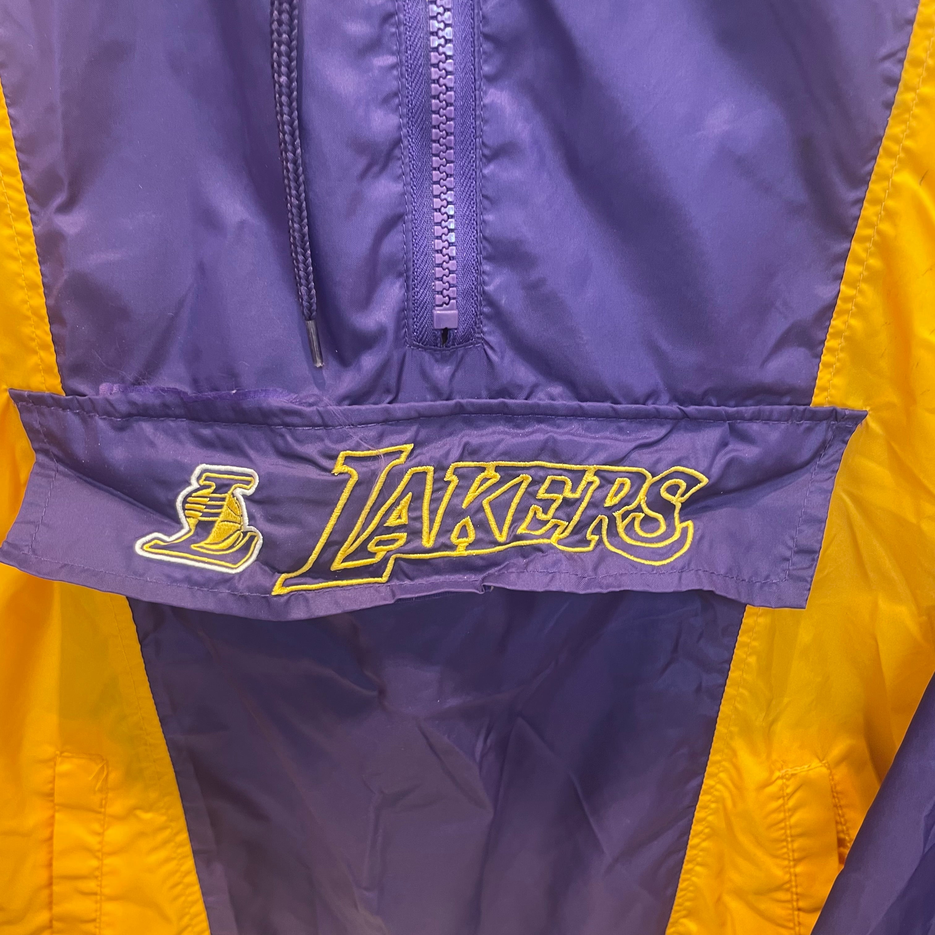 NBA/Windbreaker/L/Nylon/PPL/LAKERS/YLLW view 3