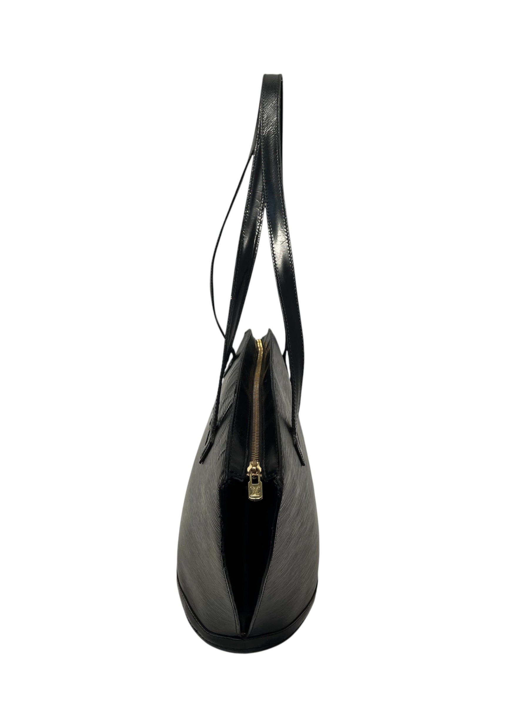 LOUIS VUITTON/Bag/Stripe/BLK/epi leather saint jacques gm view 4