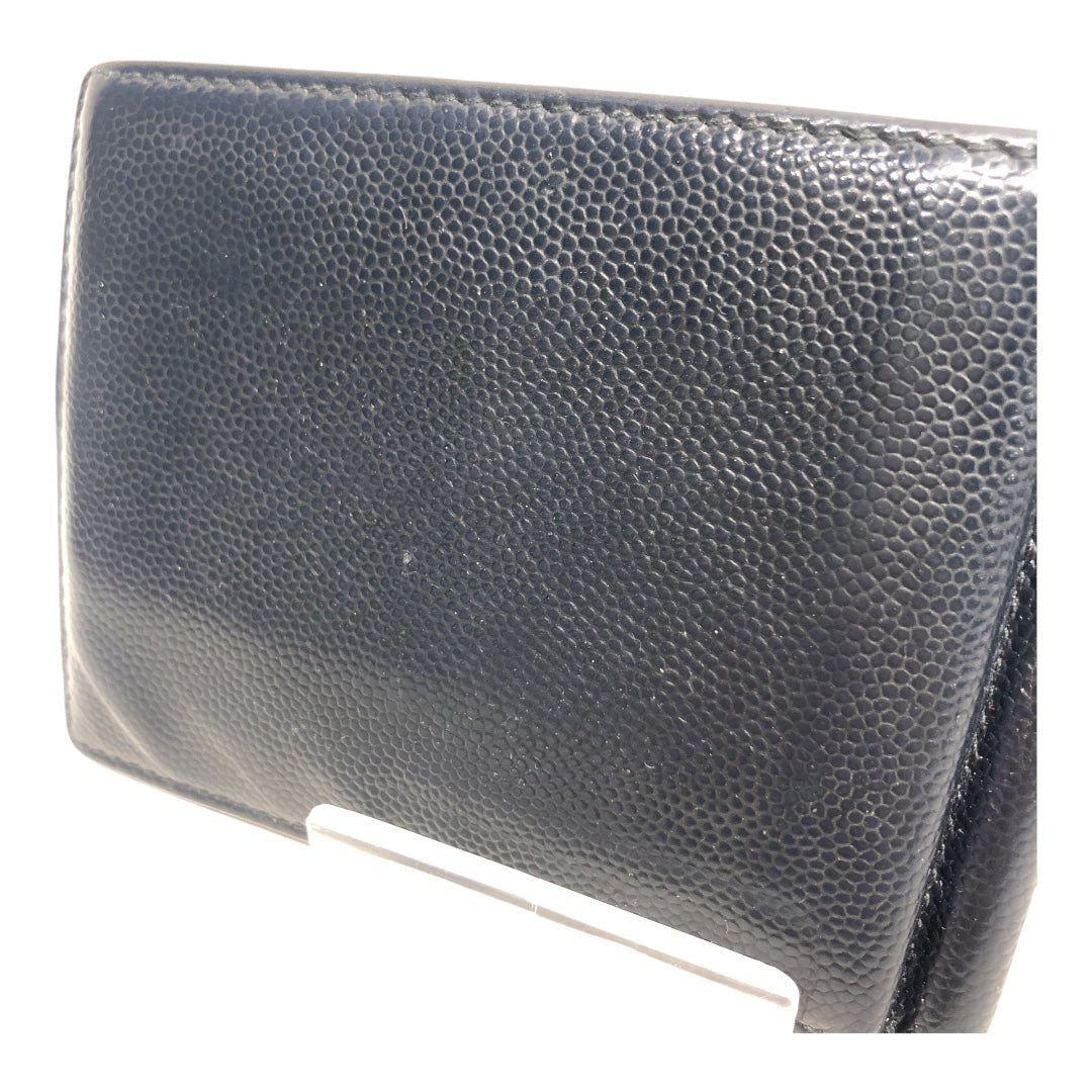 SAINT LAURENT/Bifold Wallet/Leather/BLK/Bifold Wallet w Money Clip view 6