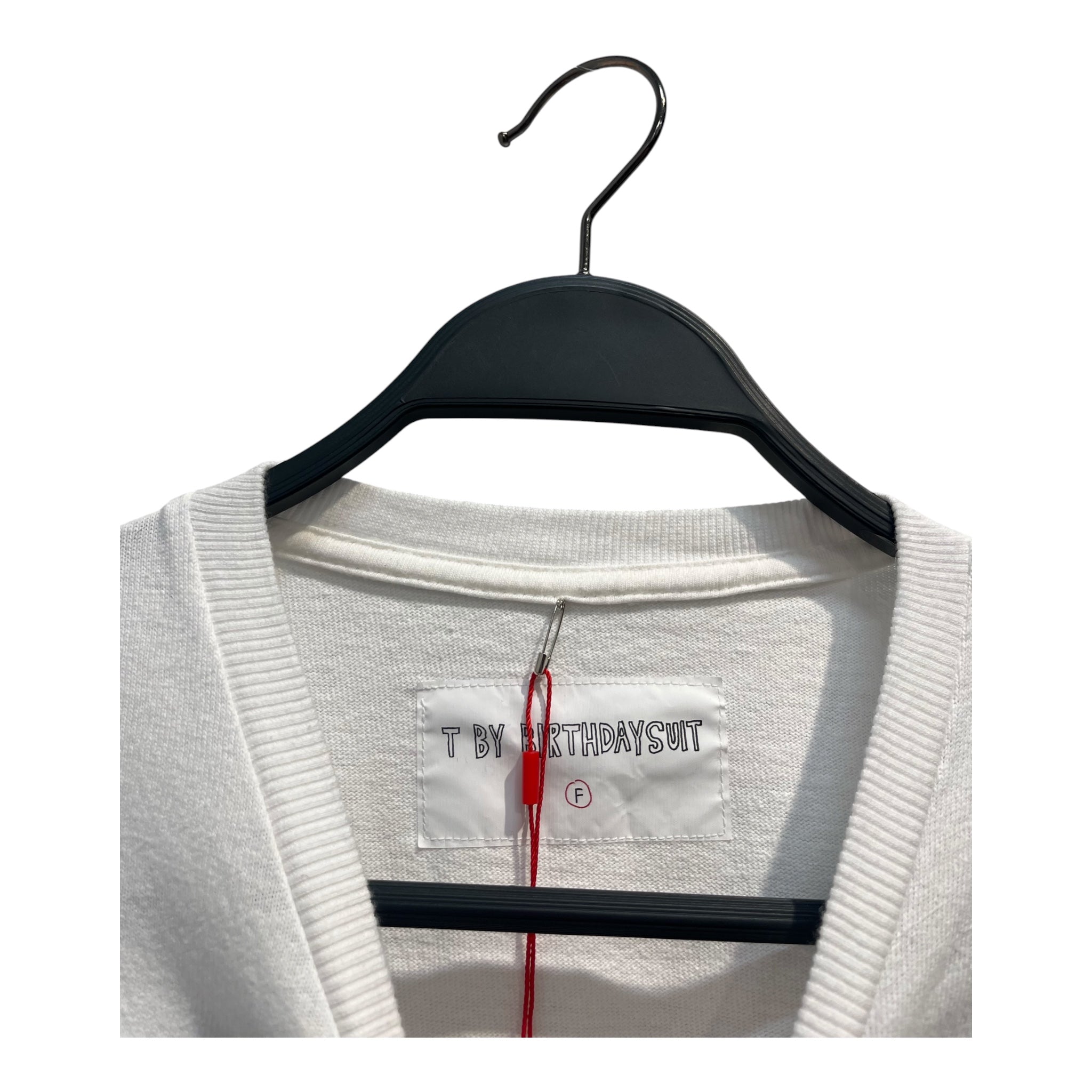 BIRTHDAYSUIT/T-Shirt/Cotton/WHT/Graphic/NVY BANDANA view 3
