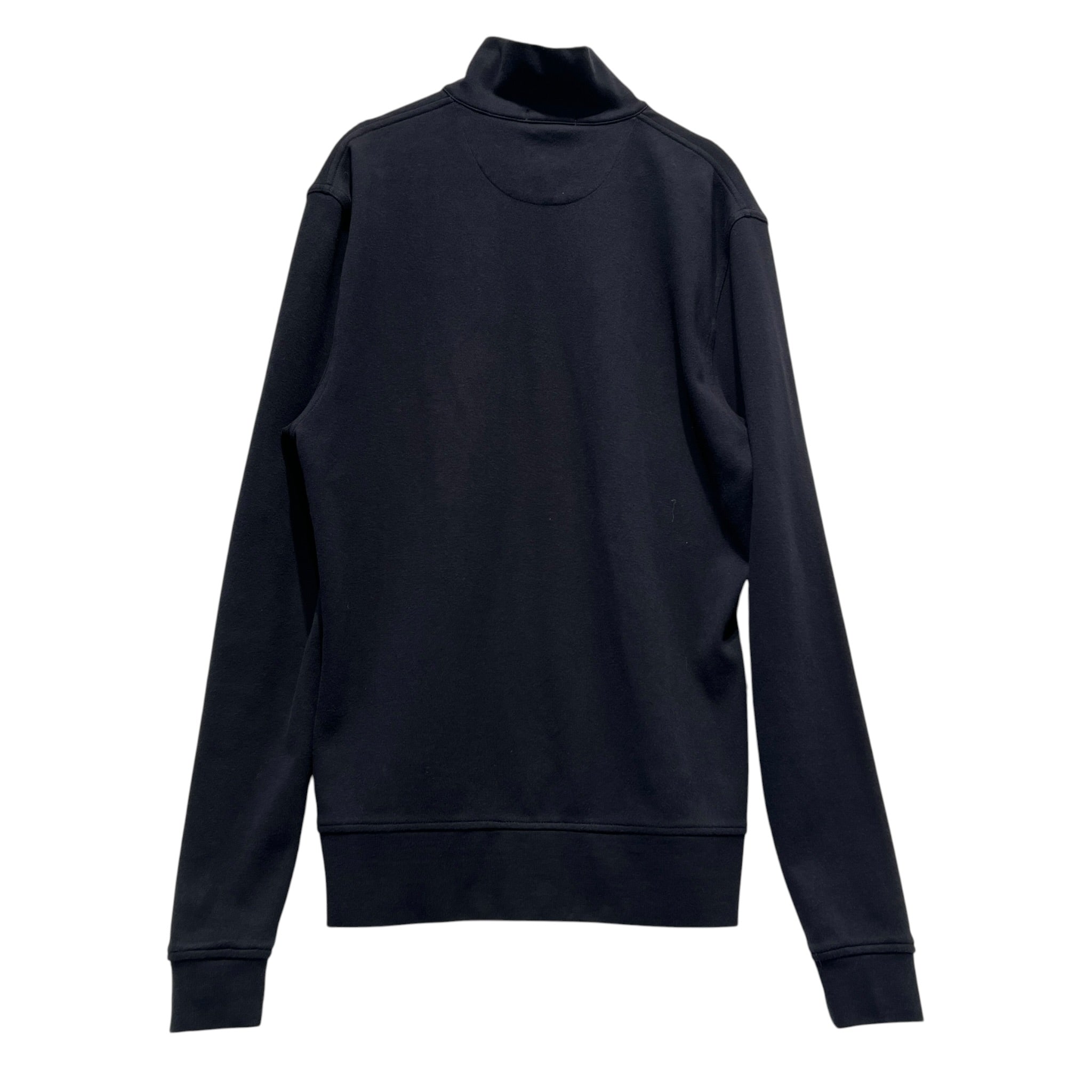 BURBERRY BRIT/Sweatshirt/L/Cotton/NVY/Pullover/quarter zip view 2