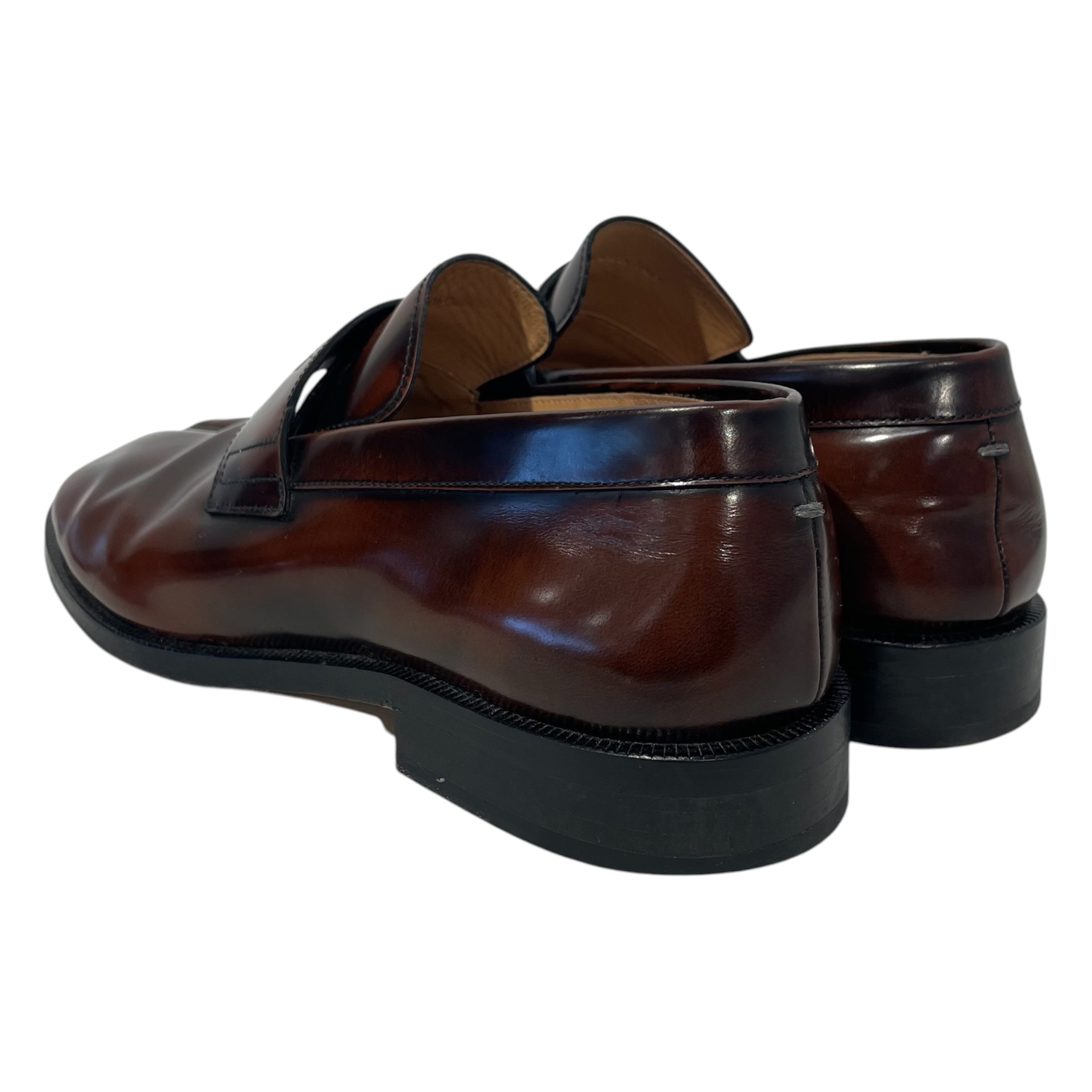 Maison Margiela/Loafers/EU 42/Leather/BRW/ view 2