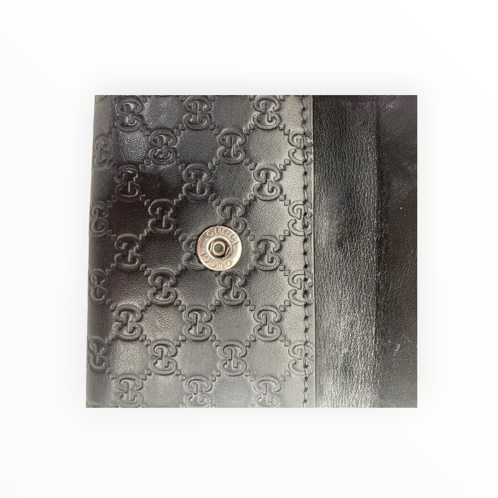 GUCCI/Key Holder/Monogram/Leather/BLK/guccissima leather key holder view 6