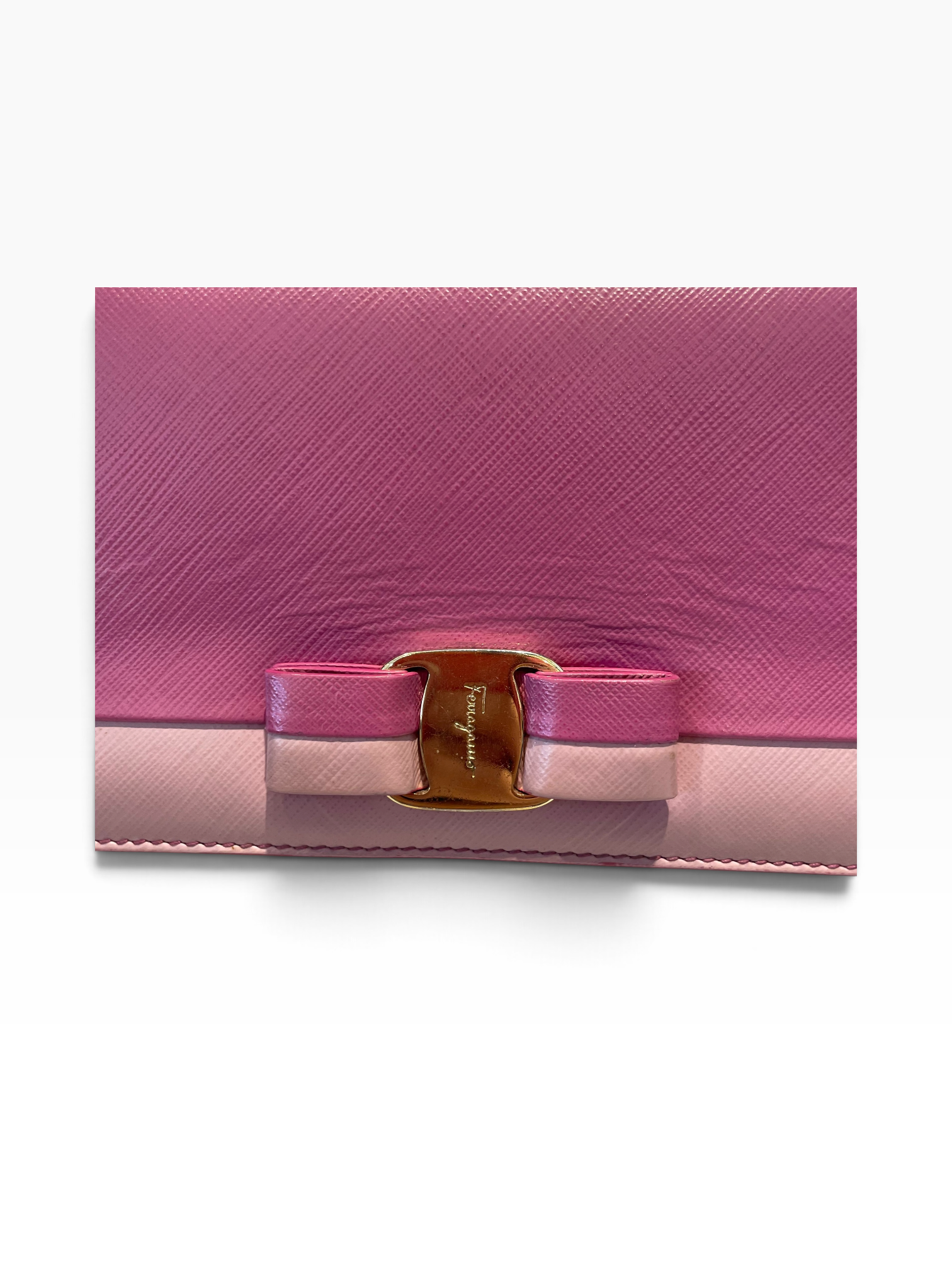 Salvatore Ferragamo/Cross Body Bag/Leather/PNK/Vara Bow Bag view 4