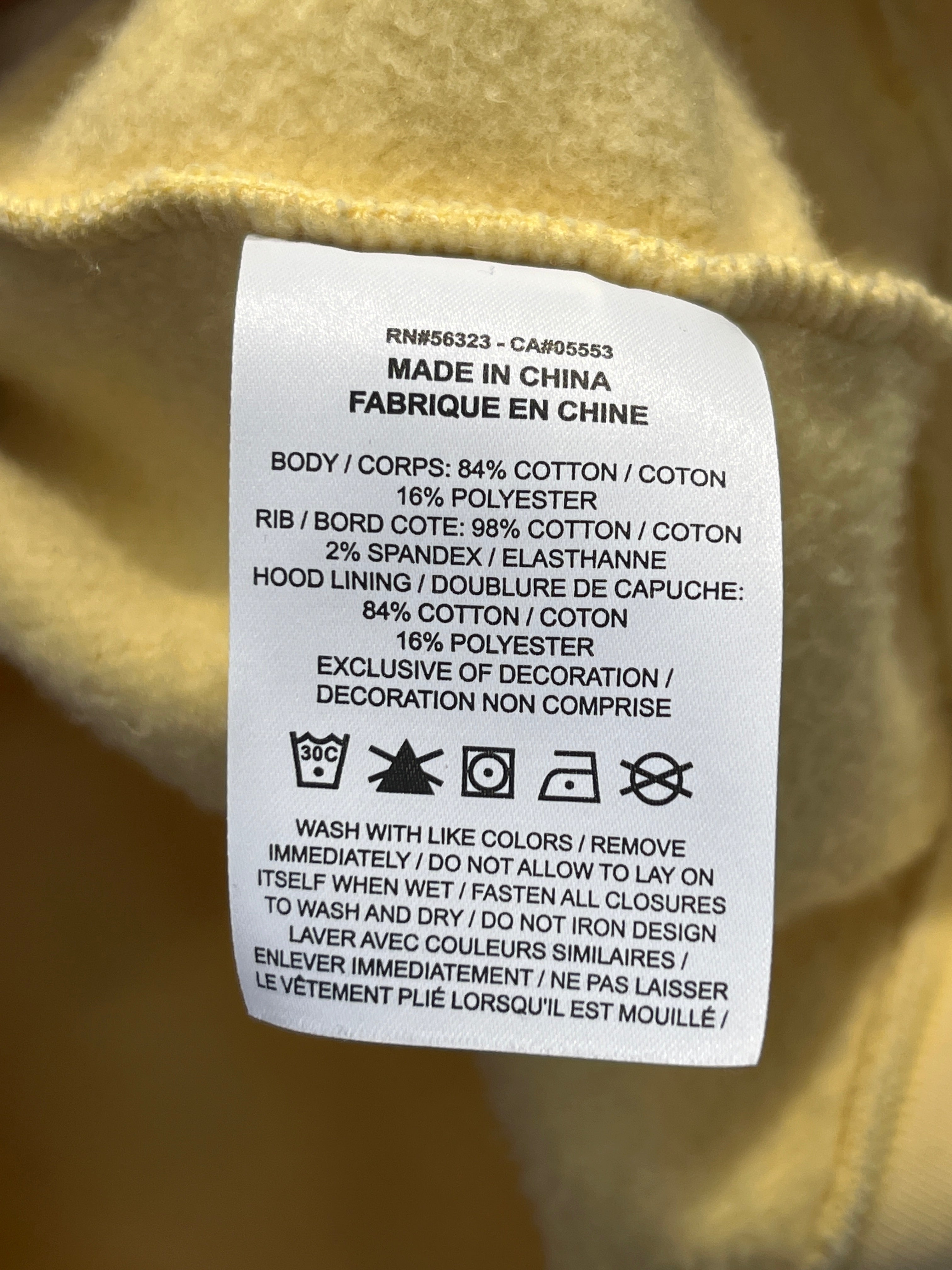Supreme/Sweater/M/Cotton/YEL/ view 4