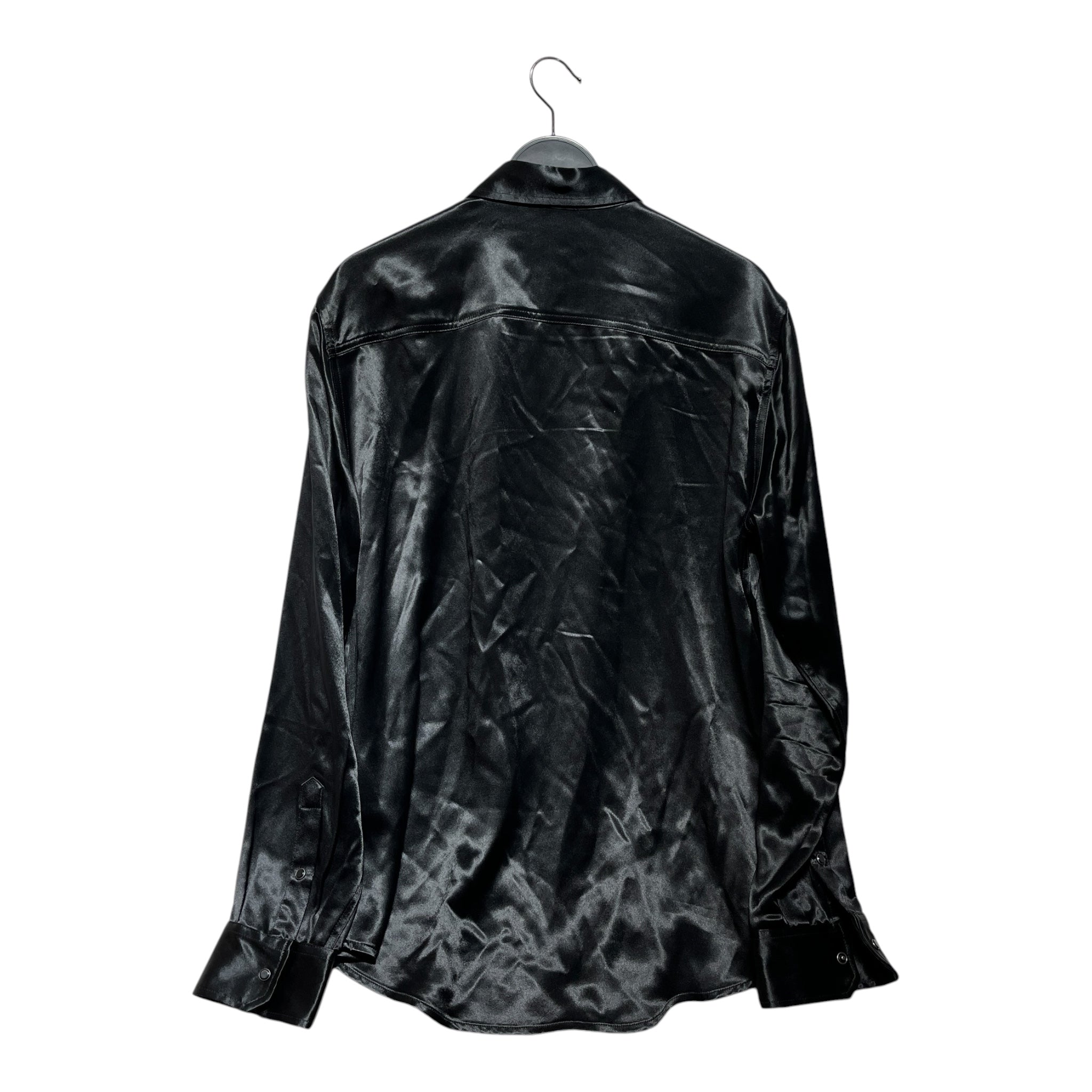 DIESEL/Shirt/50/Silk/BLK/pearl buttons view 2