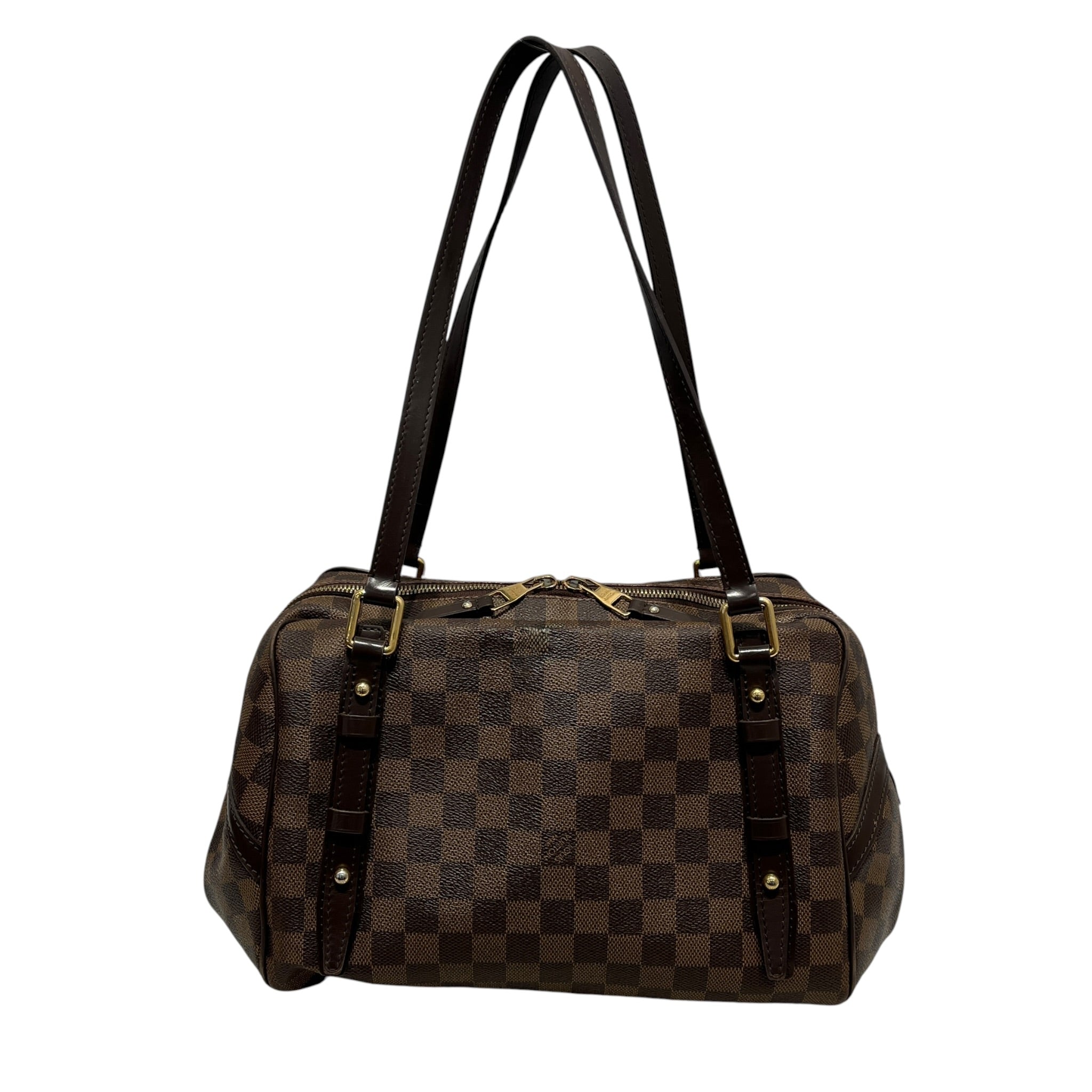 LOUIS VUITTON/Hand Bag/All Over Print/Leather/BRW/DAMIERE EBENE RIVINGTON PM view 2