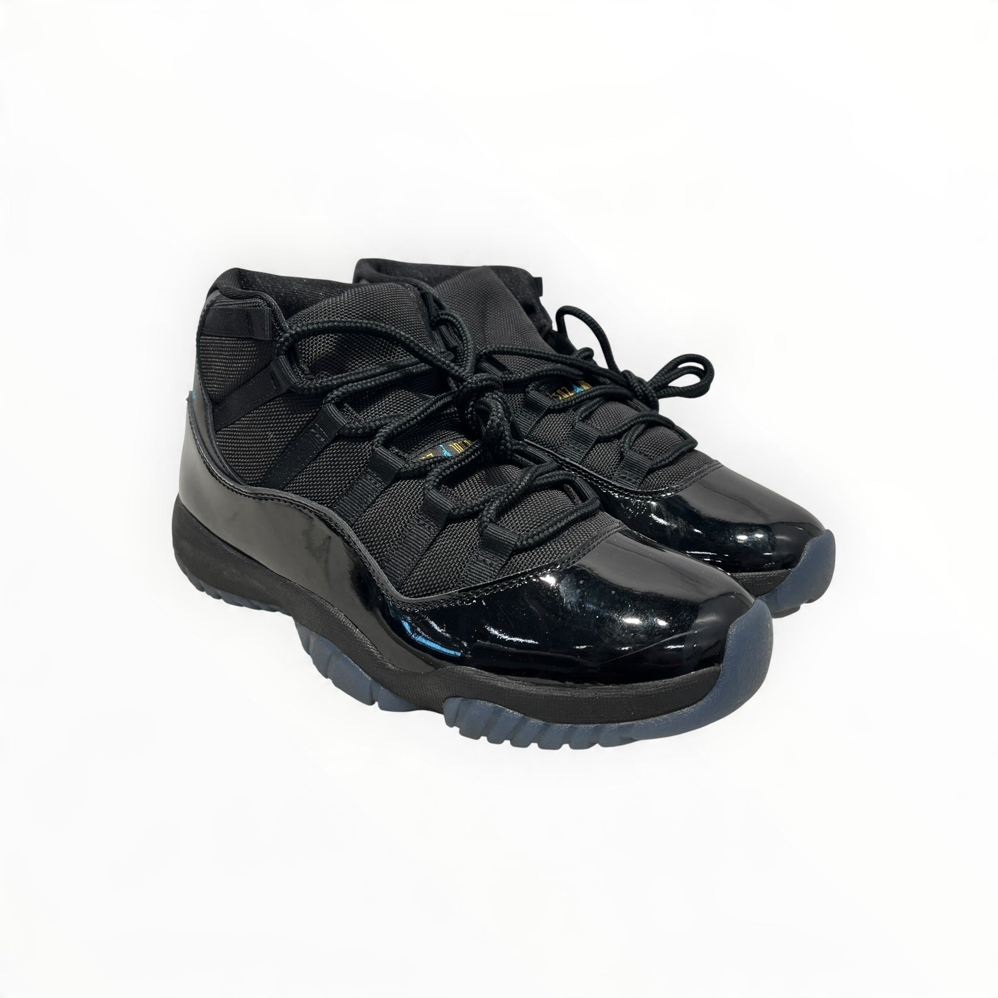 NIKE/Hi-Sneakers/US 10.5/BLK/GAMMA BLUE BLACK JORDAN 11 view 1