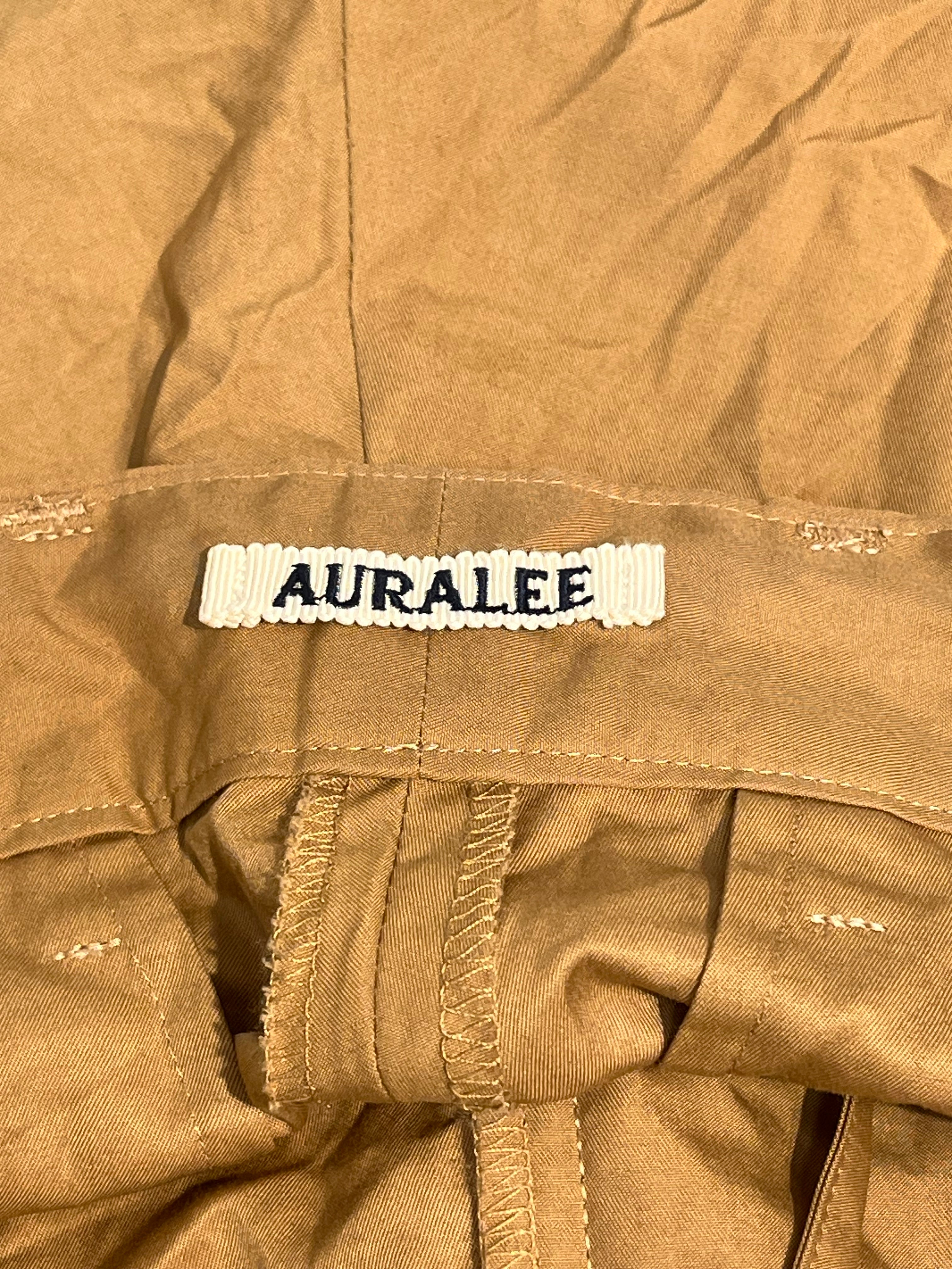 AURALEE/Pants/3/Polyester/BEG/WRINKLED view 3