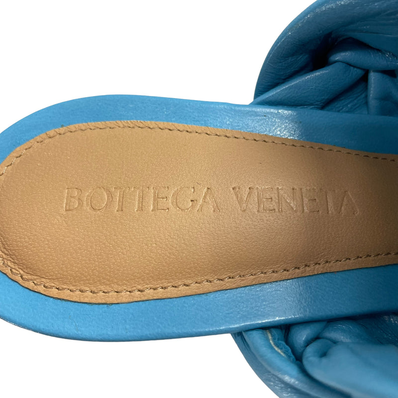 BOTTEGA VENETA/Heels/EU 37/Leather/BLU/