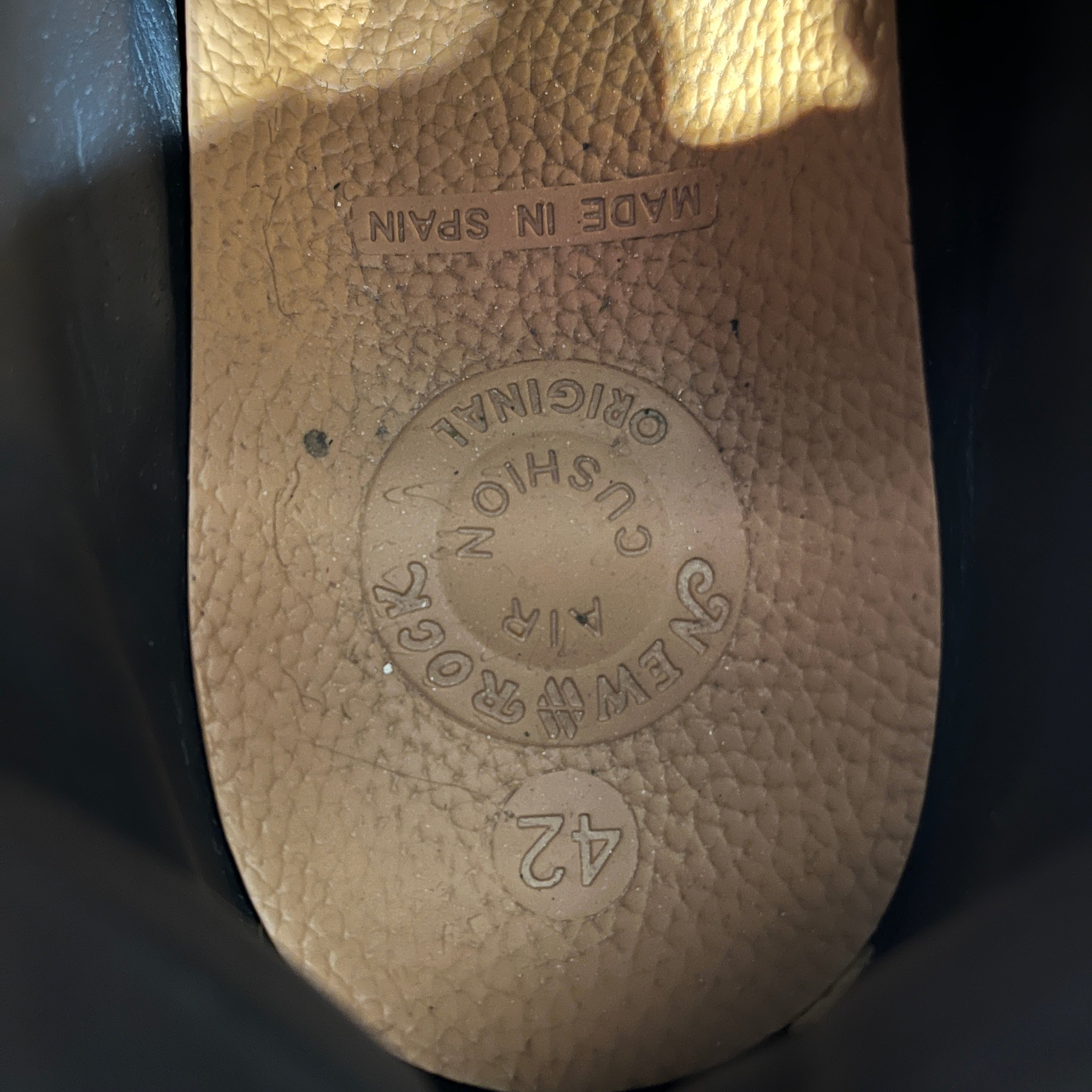 NEW ROCK/Boots/EU 42/Leather/BLK/Style 110-S1 view 3