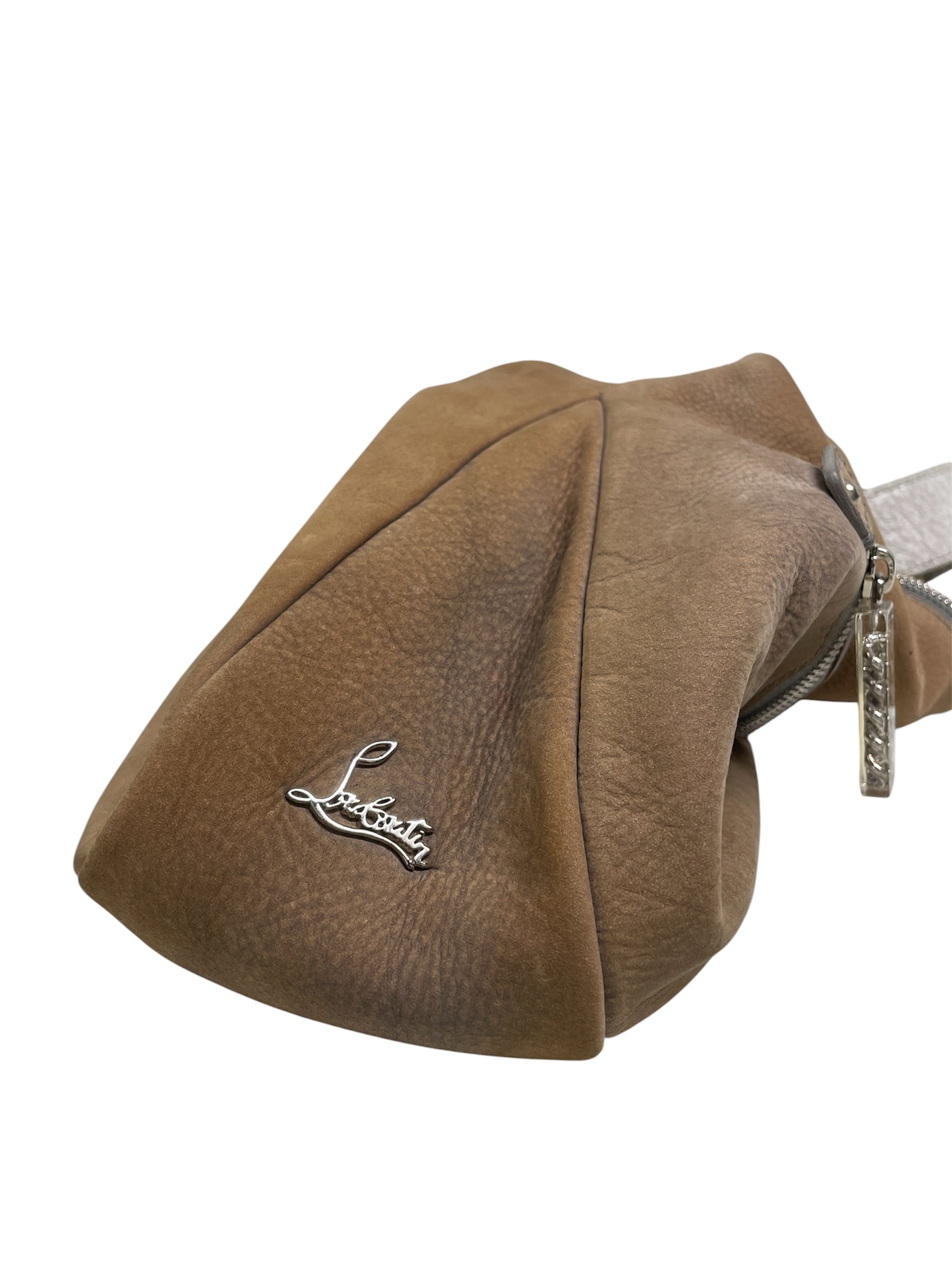 Christian Louboutin/Hand Bag/Suede/BEG/TJ26WV4 view 4