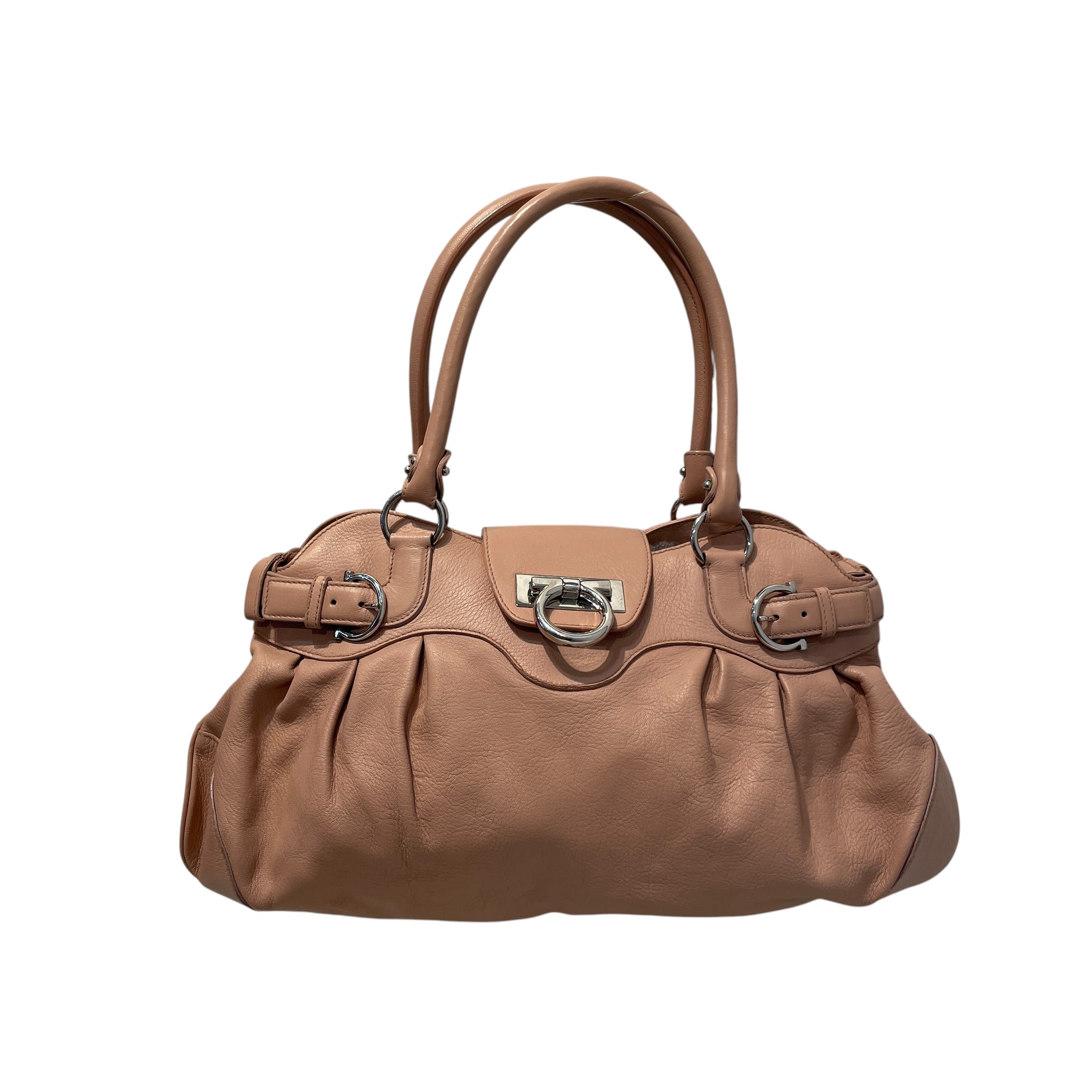 Salvatore Ferragamo/Bag/Leather/PNK/Hand Bag view 1