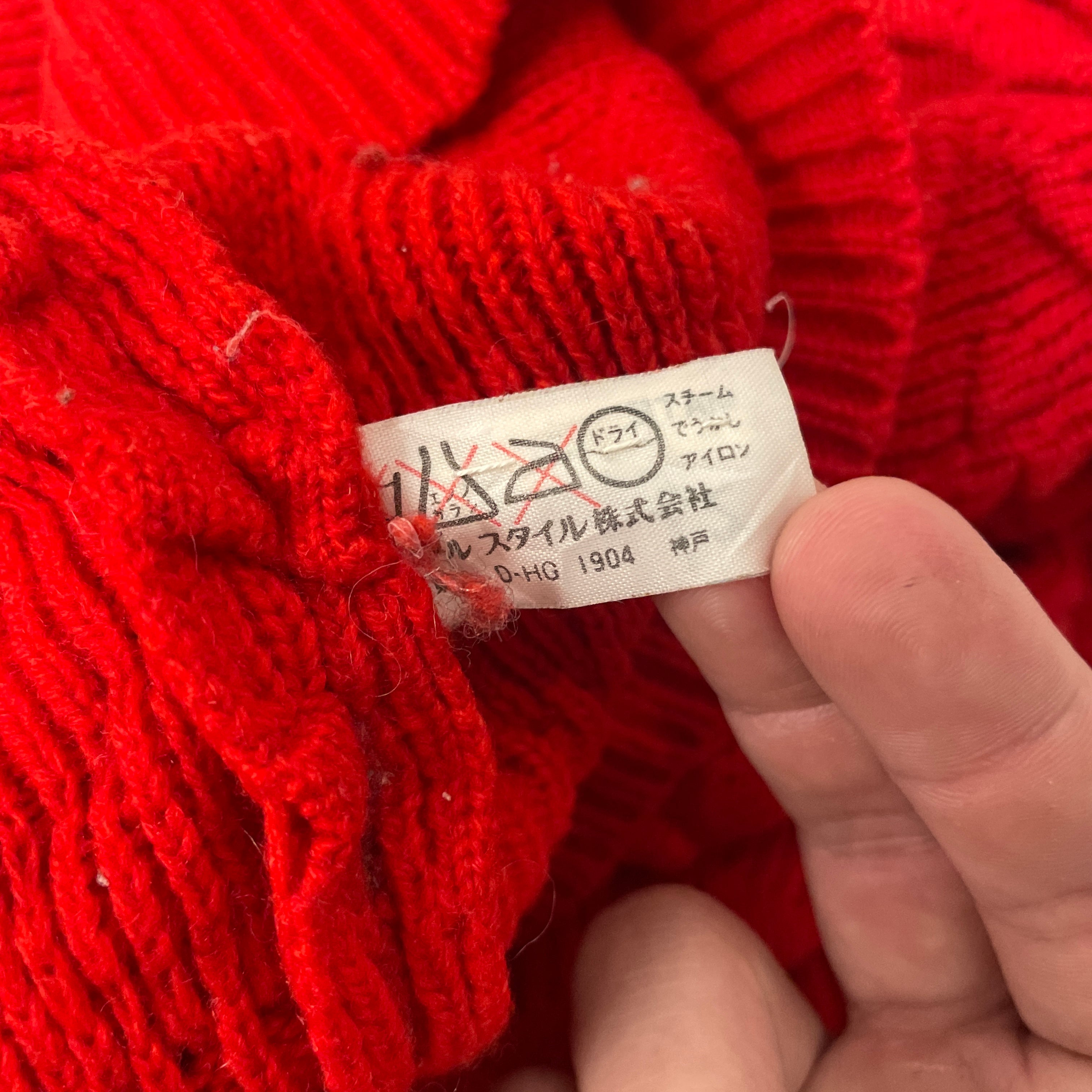ISSEY MIYAKE/Sweater/RED/ view 4