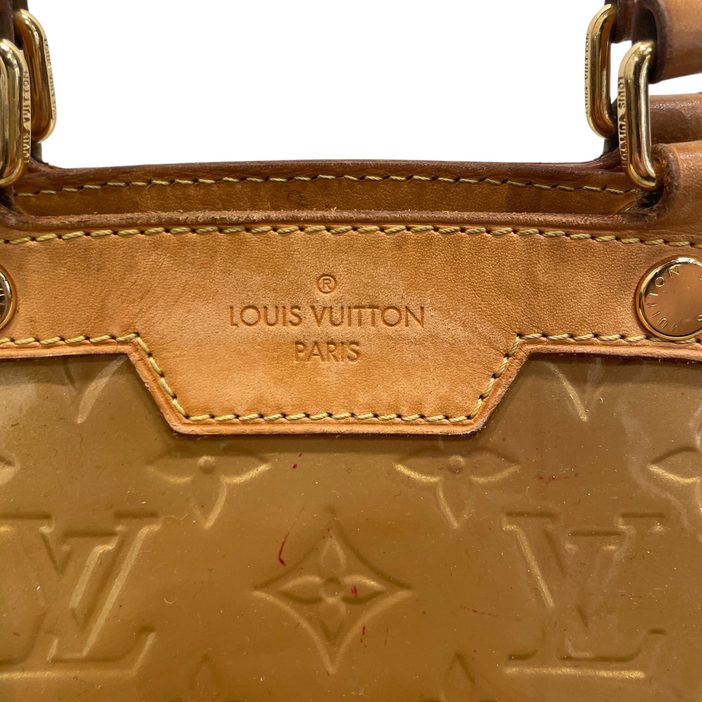 LOUIS VUITTON/Bag/Monogram/Leather/GLD/MM VERNIS BREA view 4