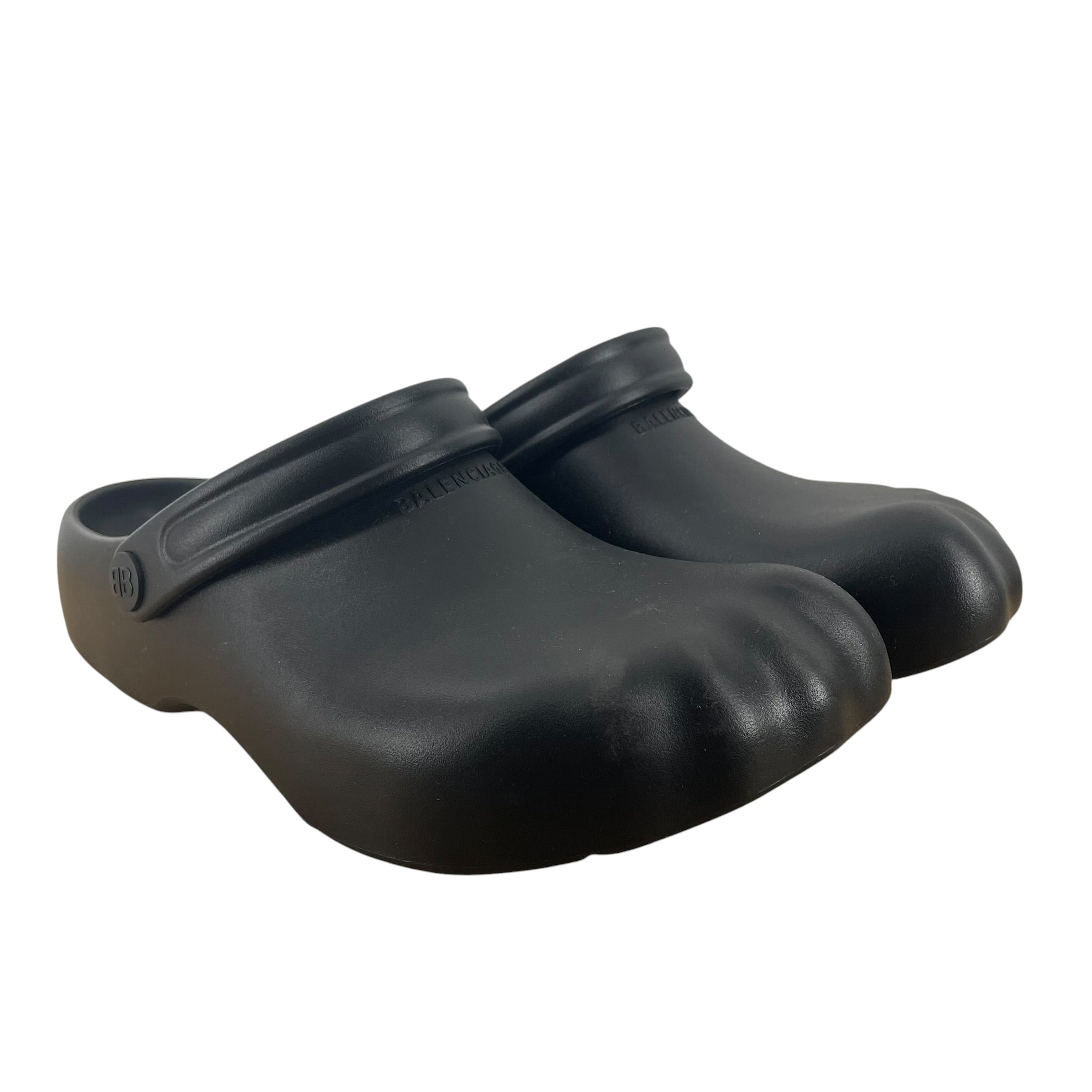 BALENCIAGA/Loafers/EU 44/BLK/TOE CROC view 3