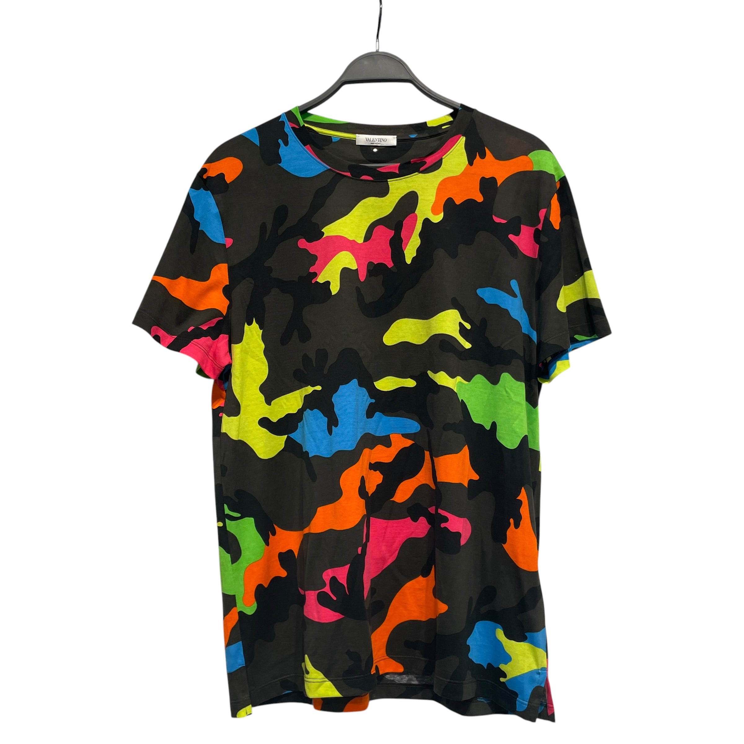 VALENTINO/T-Shirt/L/Cotton/MLT/Camouflage/multi camo view 1