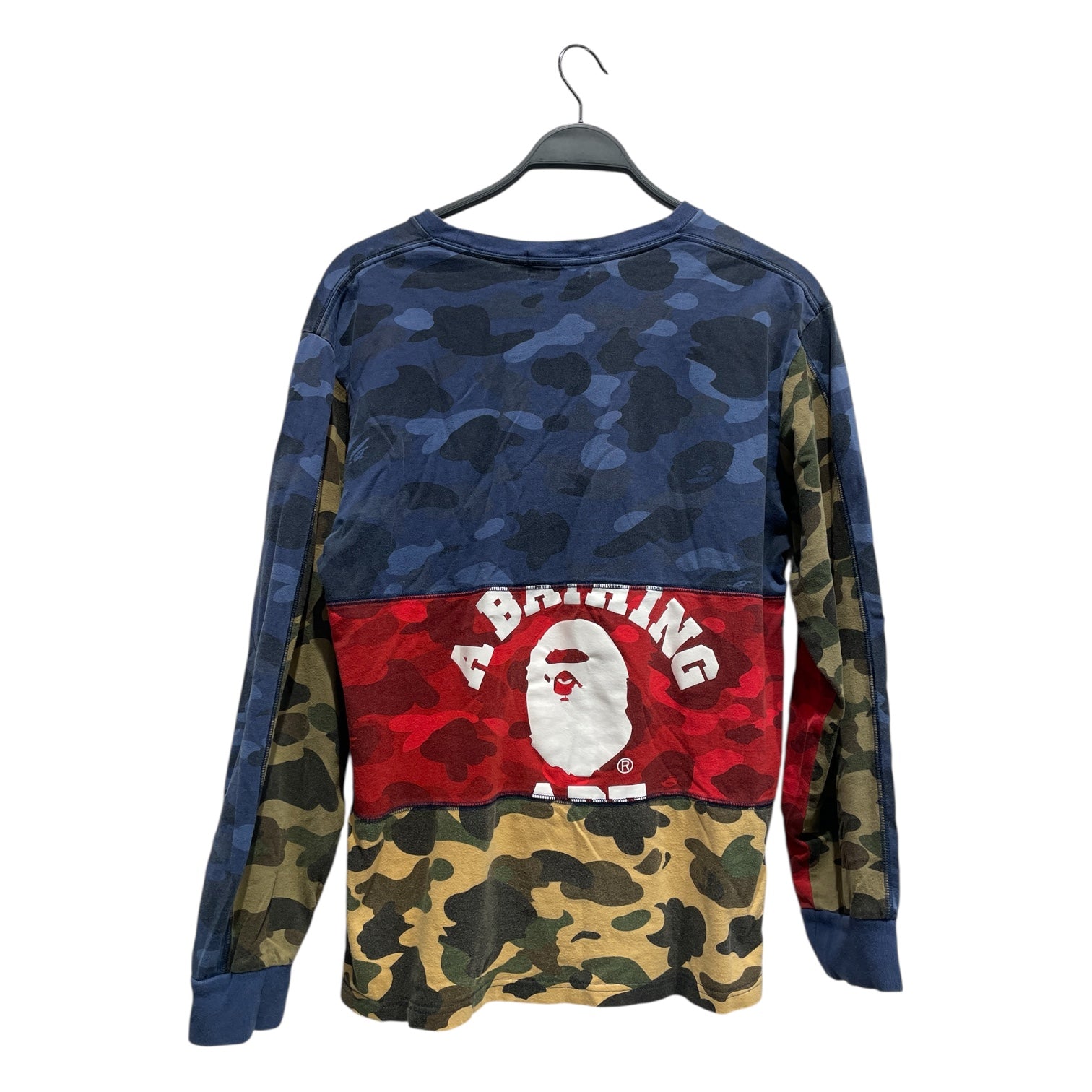 A BATHING APE/LS T-Shirt/L/Cotton/MLT/Camouflage/ view 2