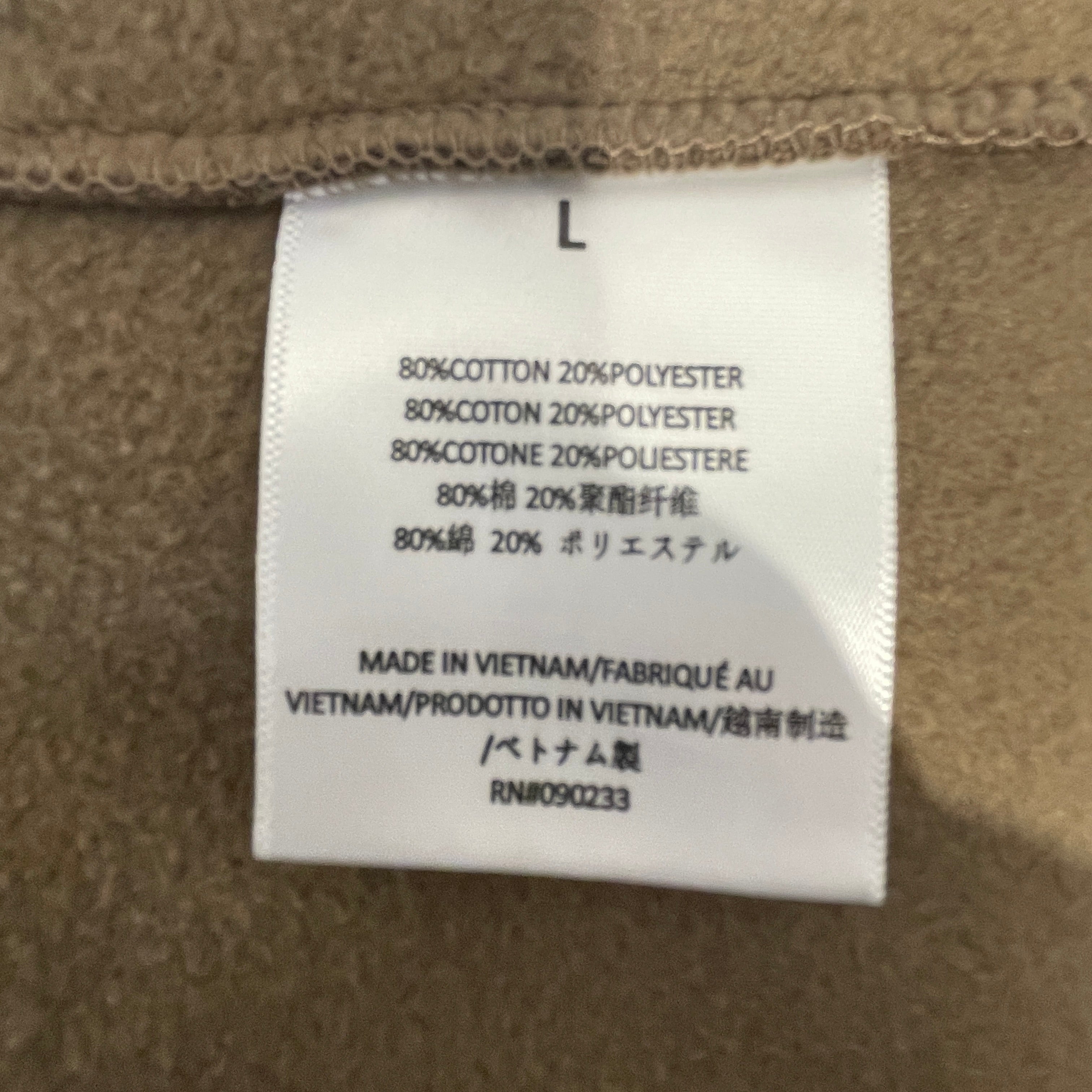FOG ESSENTIALS/Straight Pants/L/Cotton/BRW/ view 3