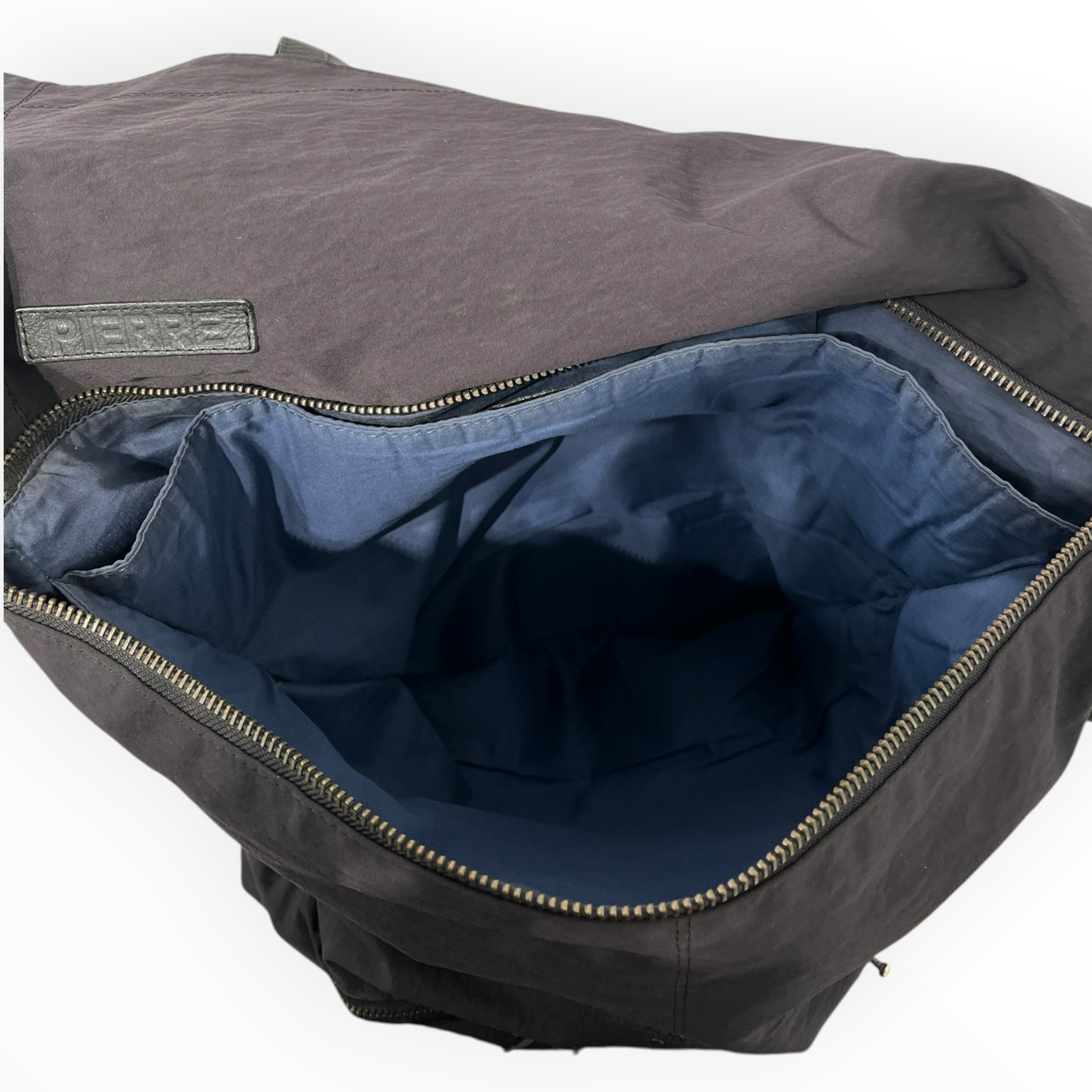 Jerome Dreyfuss/Backpack/Nylon/BLK/BOTTOM ZIP FLAP CLOSURE PIERRE view 6