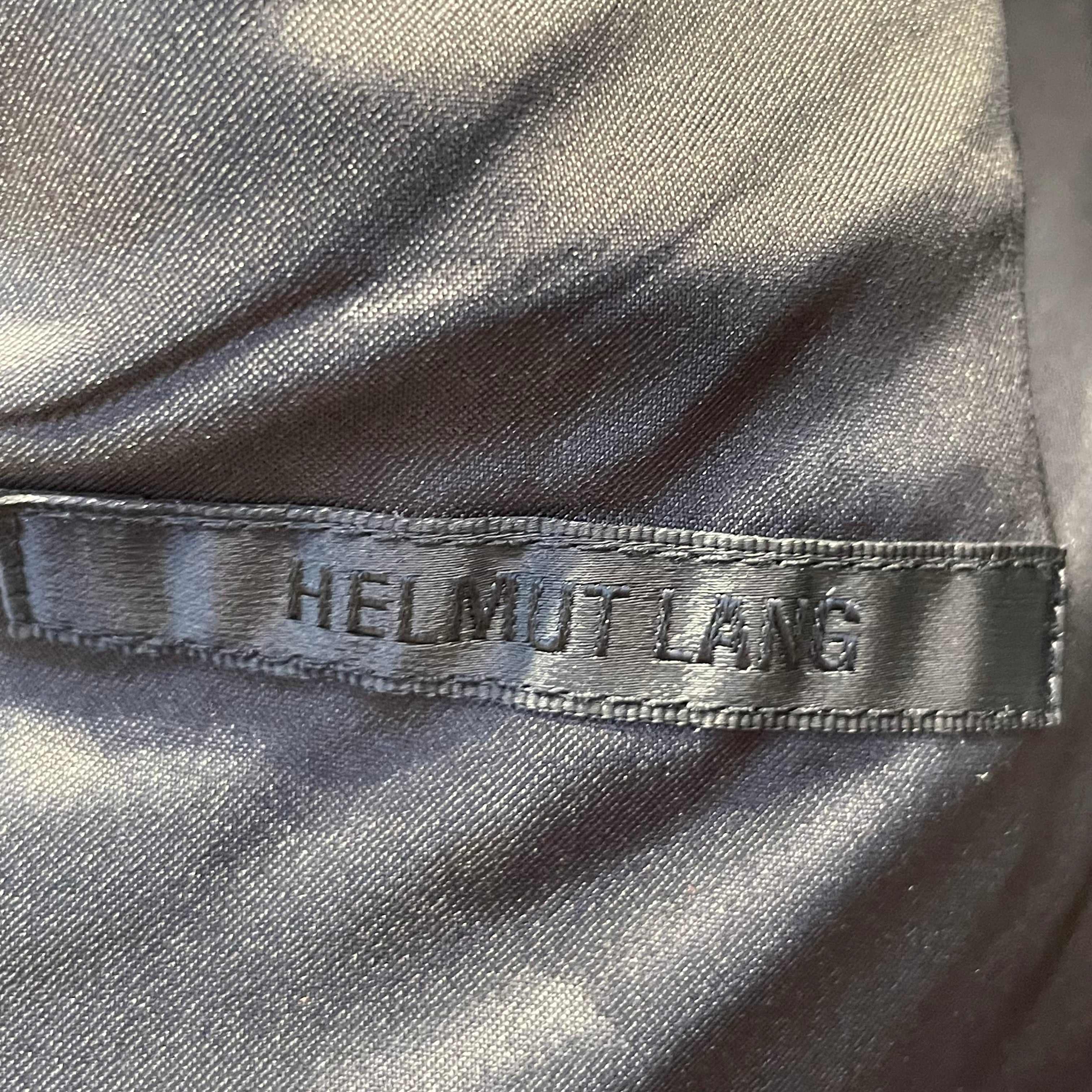 Helmut Lang/Suits/2/Cotton/BLK/blazer/belted view 4