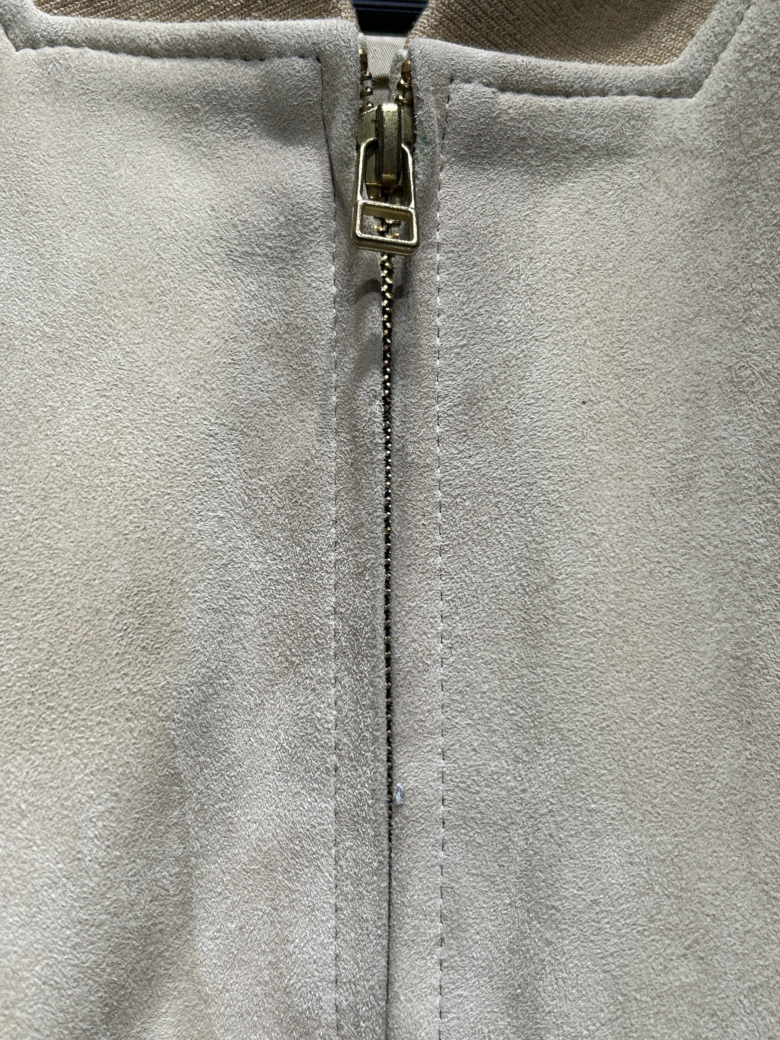 AIME LEON DORE/Jacket/L/Suede/BEG/zip up suede jacket view 8