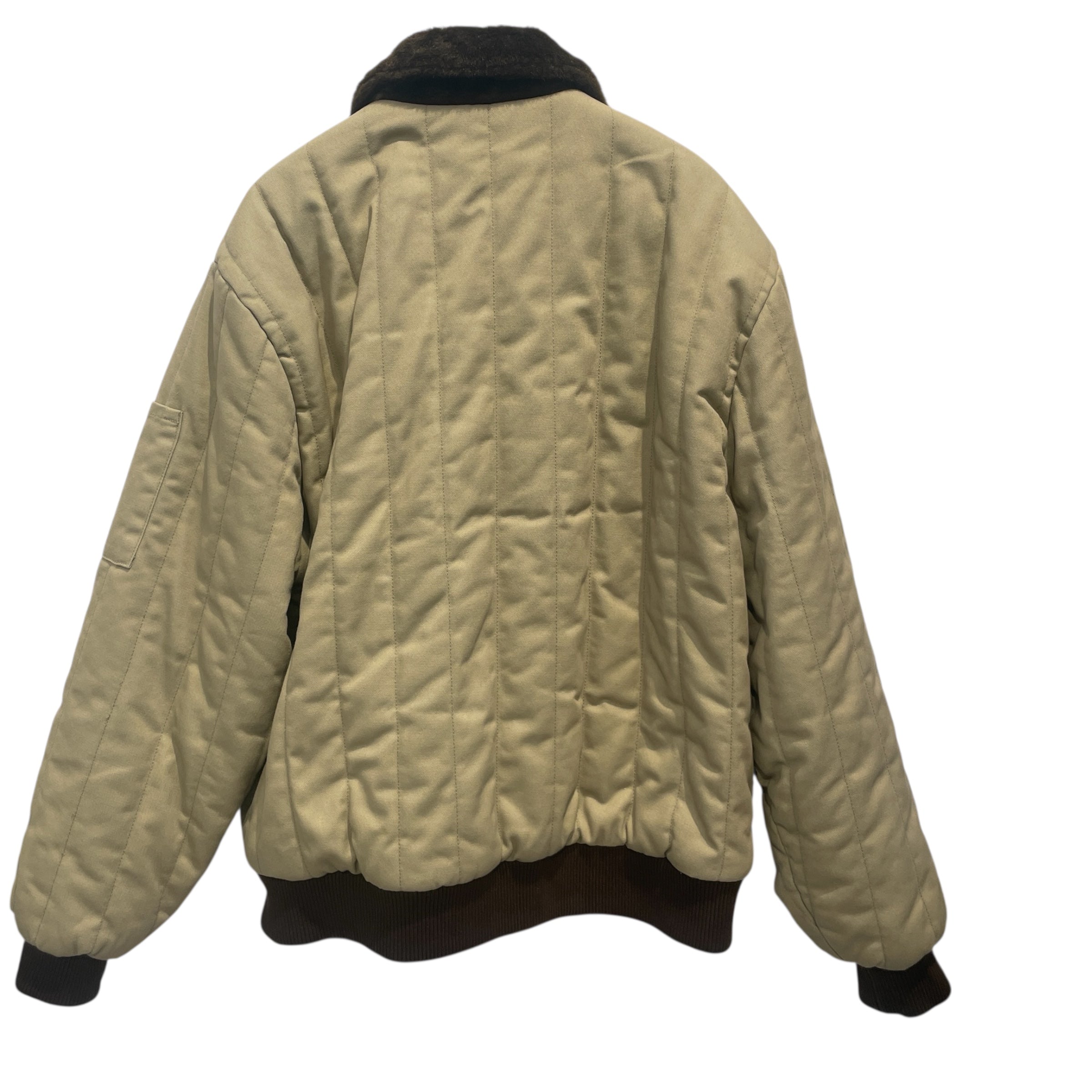 Supreme/Supreme/DICKIES/Quilted Jkt/L/Polyester/BEG/FW25 Reversible Quilted Jacket view 2