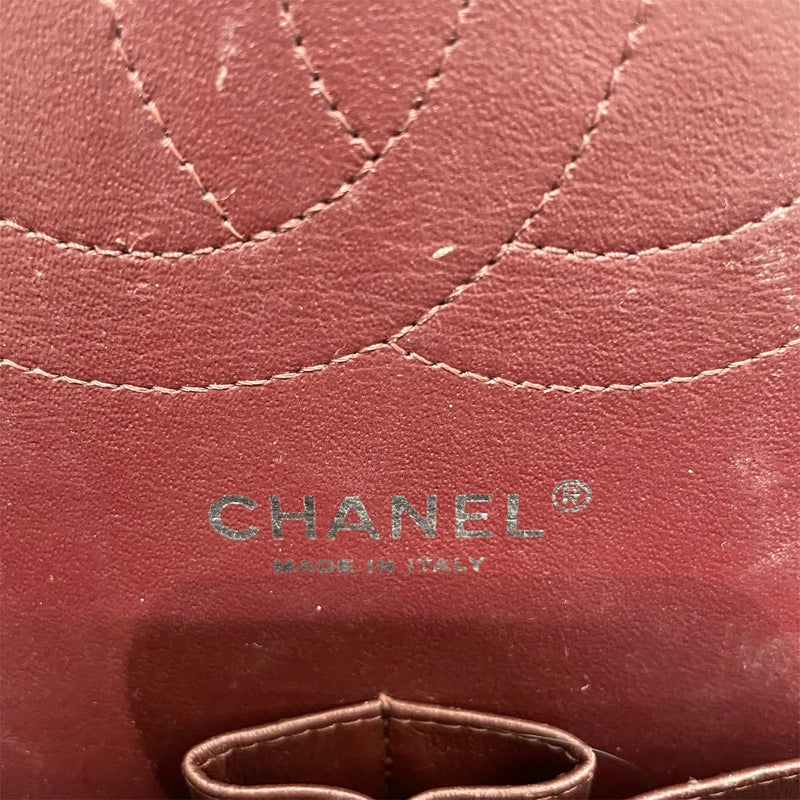 CHANEL/Hand Bag/Leather/BLK/MEDIUM CAVIAR FLAP BAG