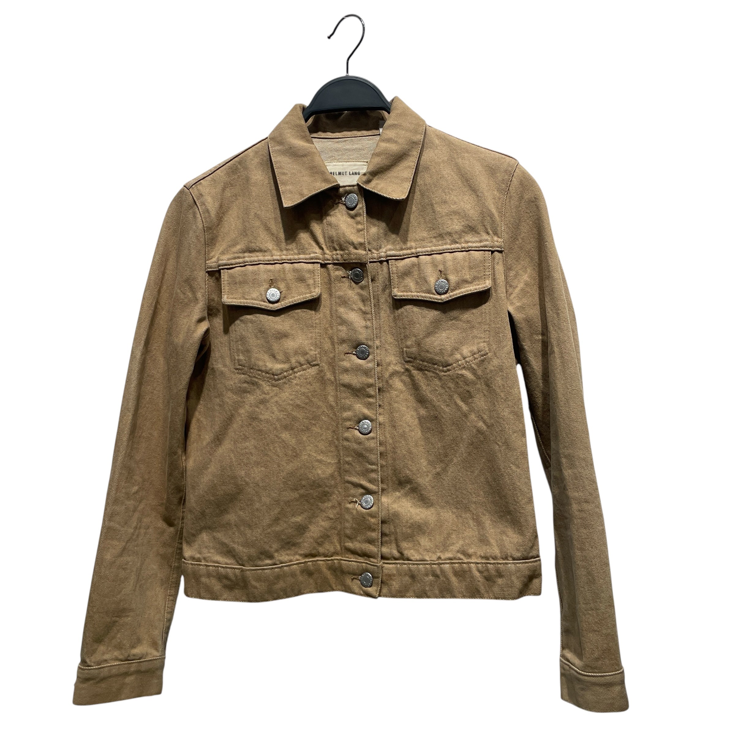 Helmut Lang/Denim Jkt/40/Cotton/BEG/iconic view 1
