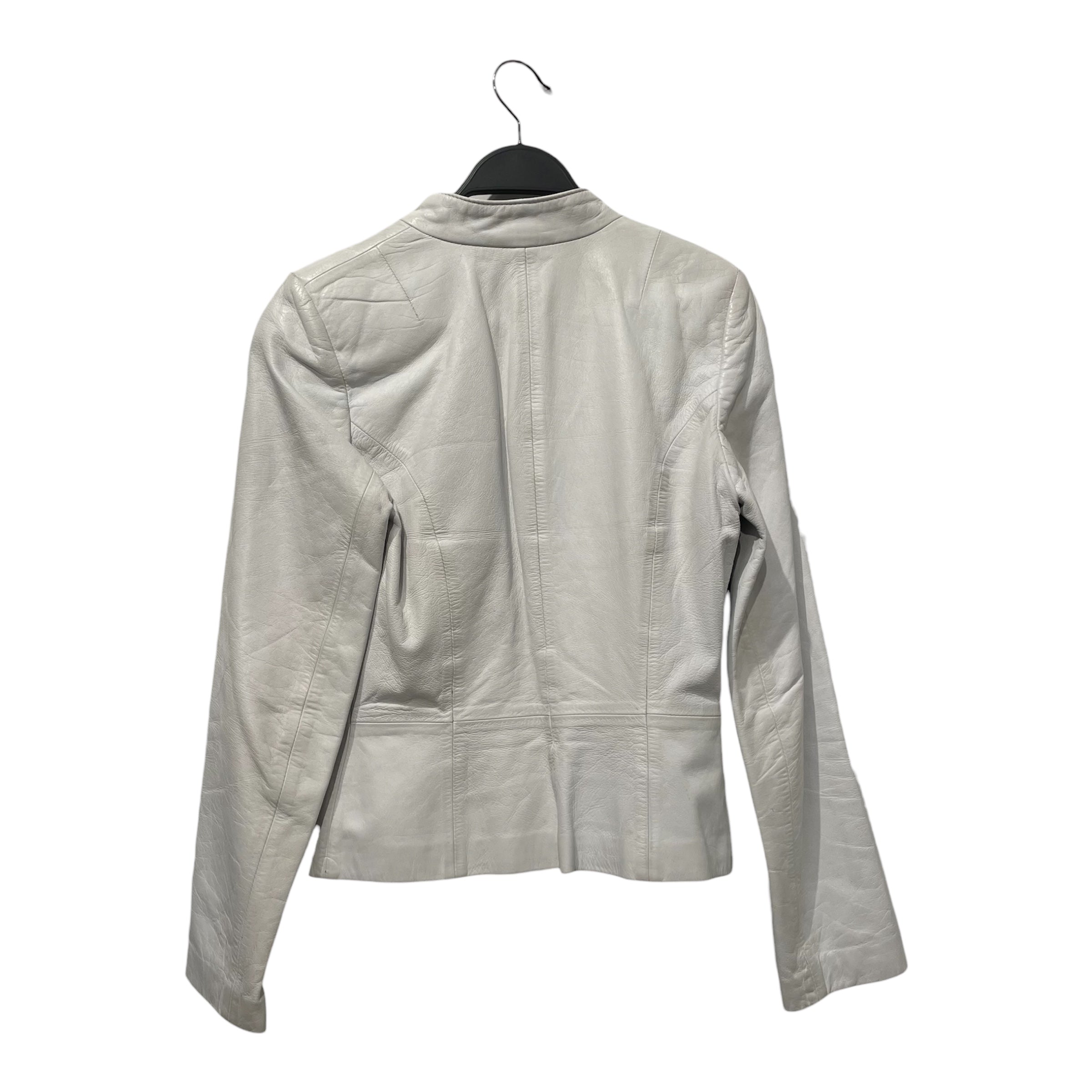 VILNIAUS KALLIAI/Leather Jkt/S/Leather/WHT/ view 2