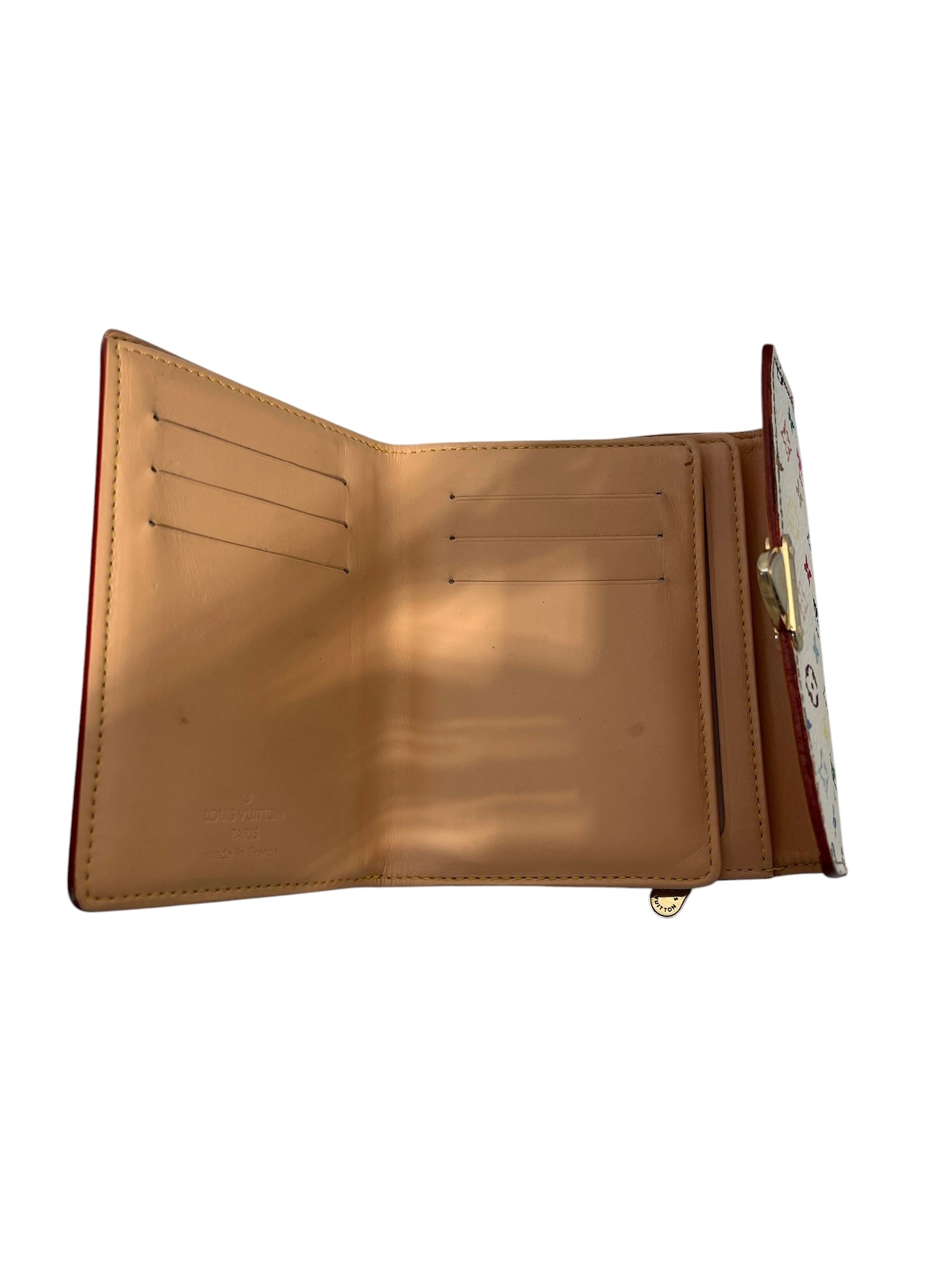 LOUIS VUITTON/Bifold Wallet/Monogram/Leather/MLT/L's/CLASSIC RAINBOW MURAKAMI view 4
