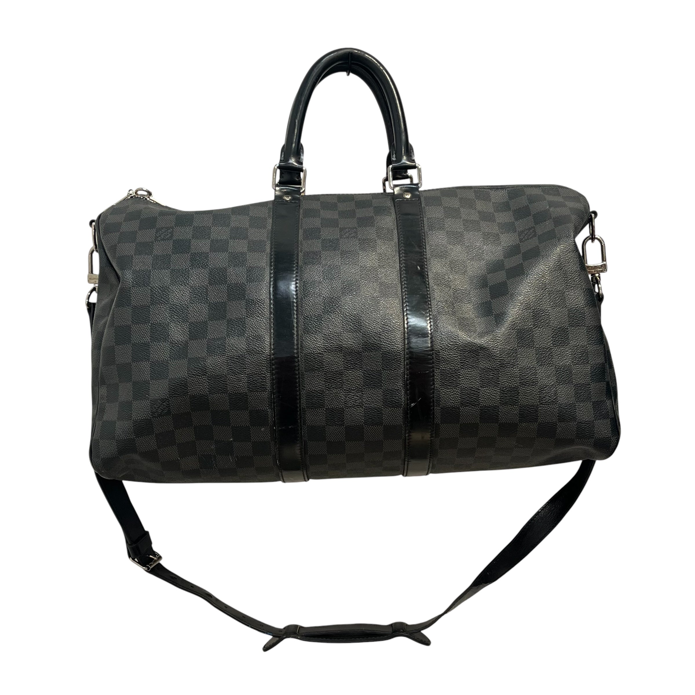 LOUIS VUITTON/Luggage/Monogram/GRY/Damier Graphite Keepall Bandou view 3
