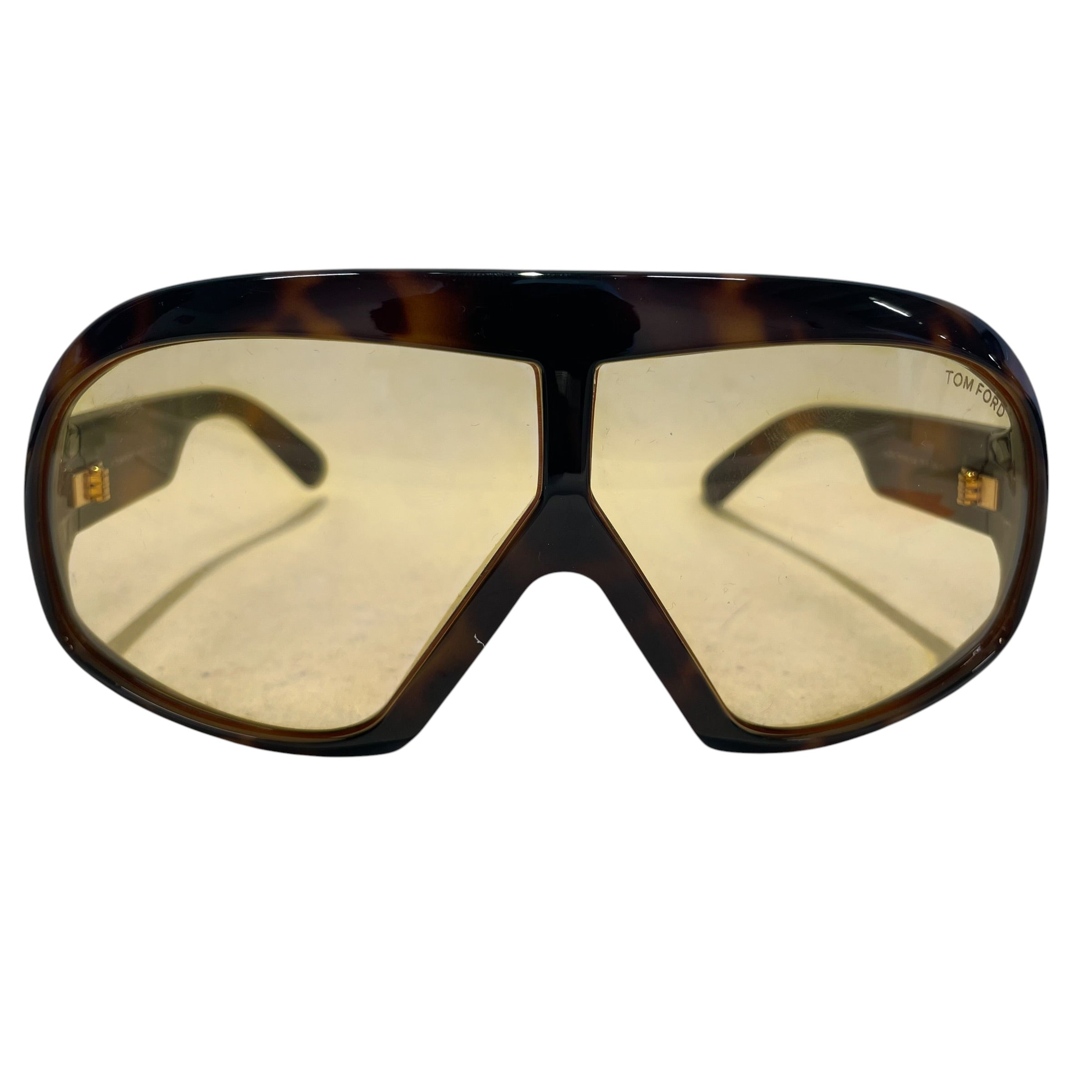 TOM FORD/Sunglasses/Titanium/BRW/M's/TF965 25 E BIG YELLOW LENSES view 1