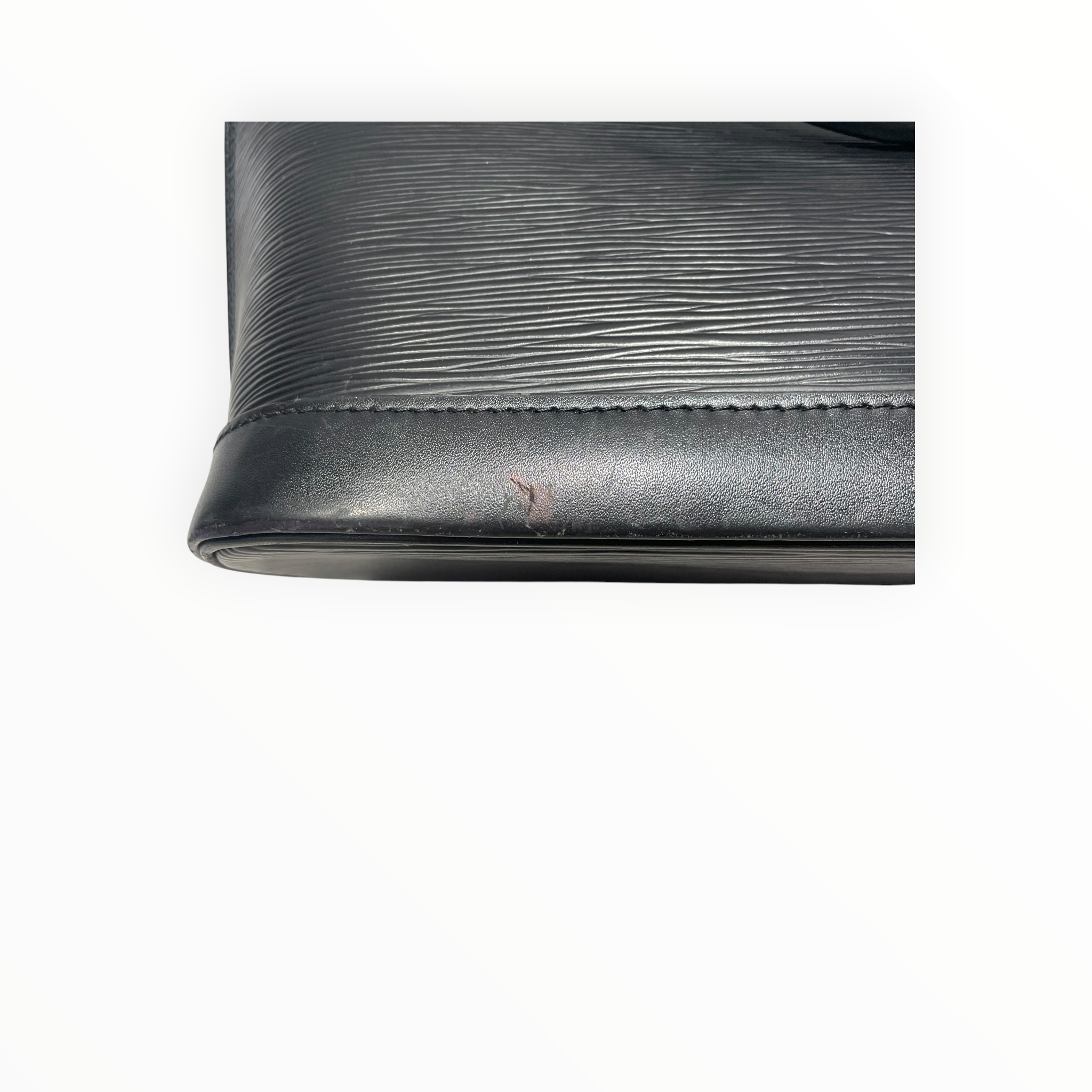 LOUIS VUITTON/Bag/Leather/BLK/akma pm epi view 12
