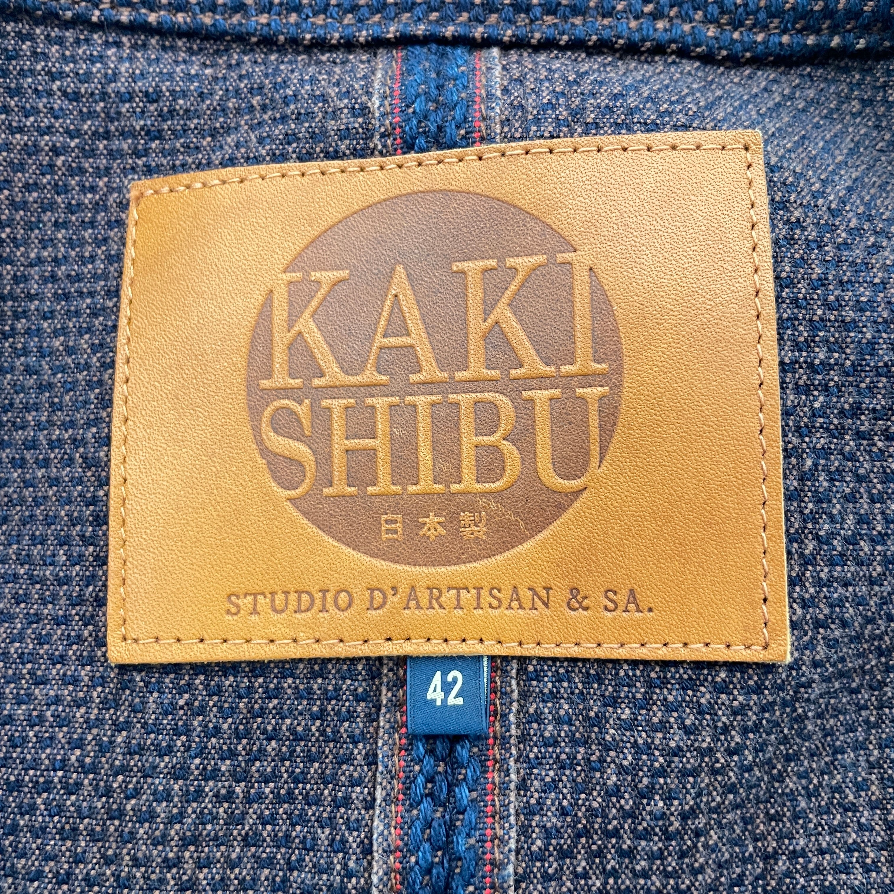 KAKI SHIBU/Vest/L/Cotton/NVY/ view 3