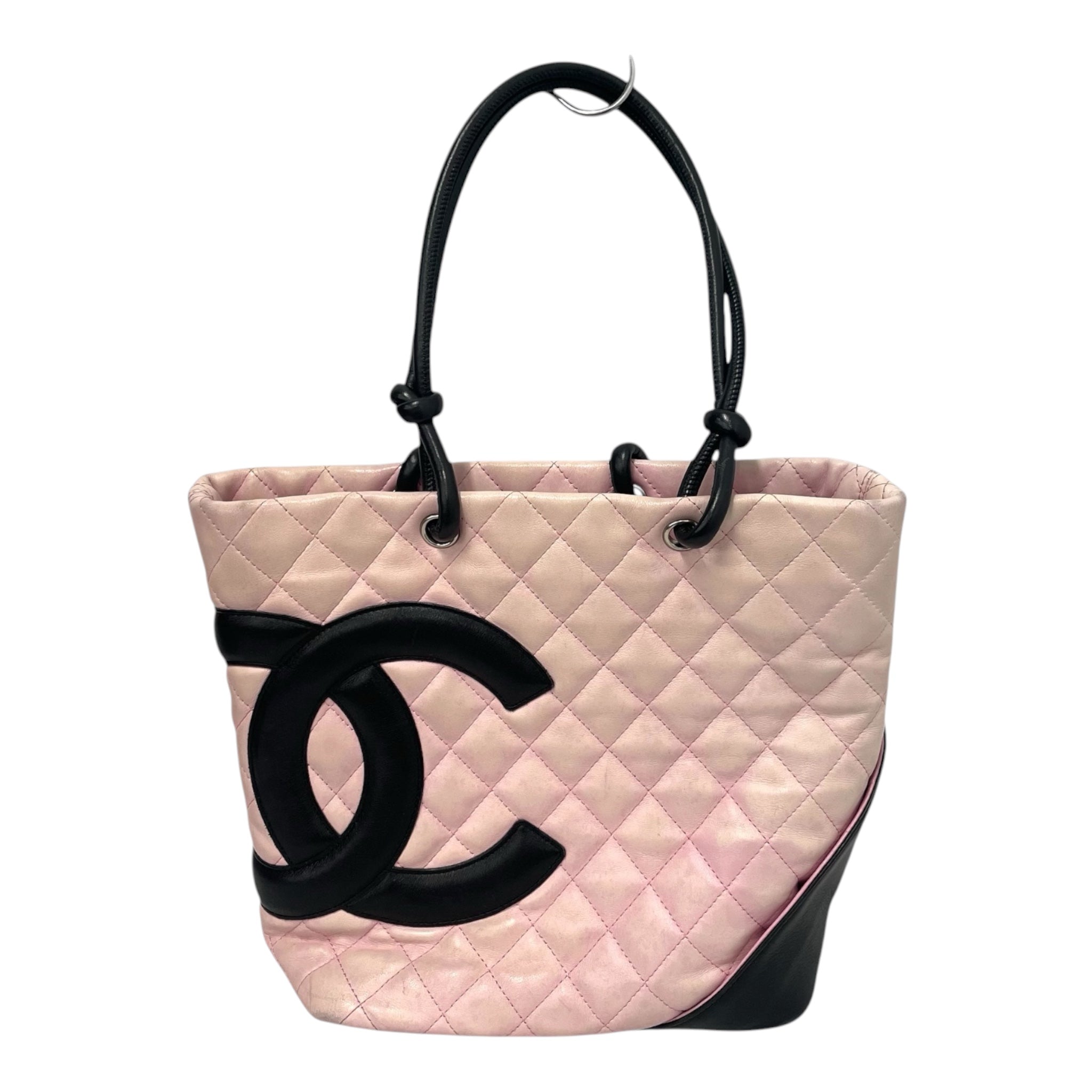 CHANEL/Tote Bag/Leather/PNK/Quilted Cigne Cambon Tote view 1