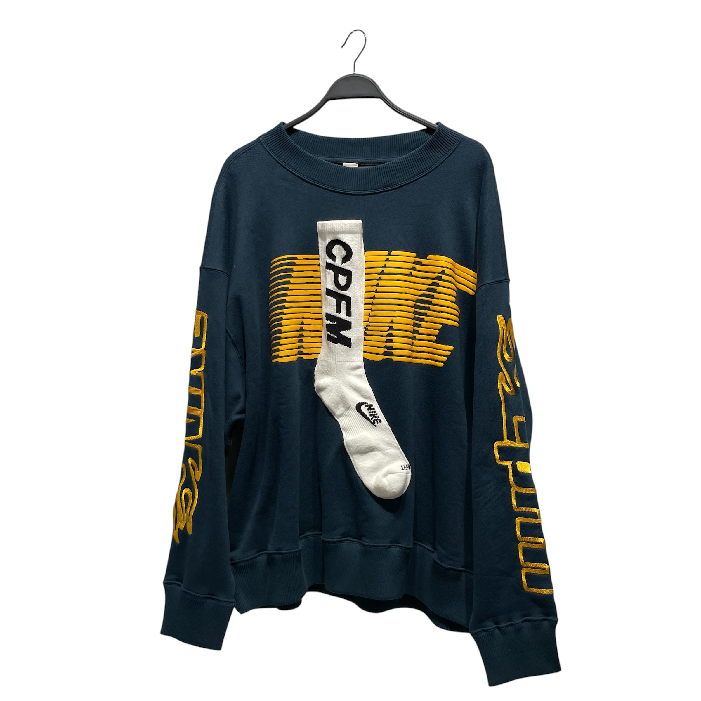 NIKE/CACTUS PLANT FLEA MARKET/Sweatshirt/XL/Cotton/NVY/ view 1