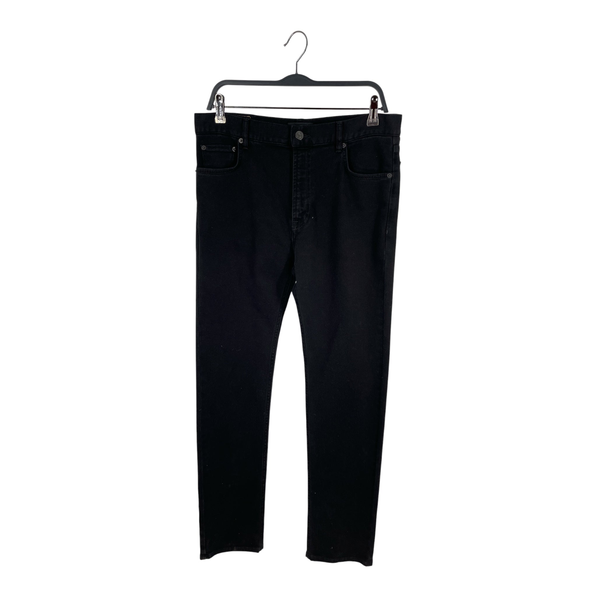 BALENCIAGA/Straight Pants/33/Denim/BLK/2021 SKINNY STRAIGHT view 1