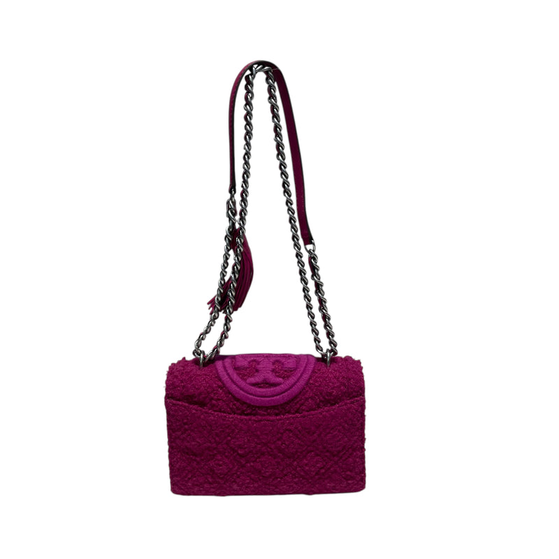 TORY BURCH/Hand Bag/Wool/RED/