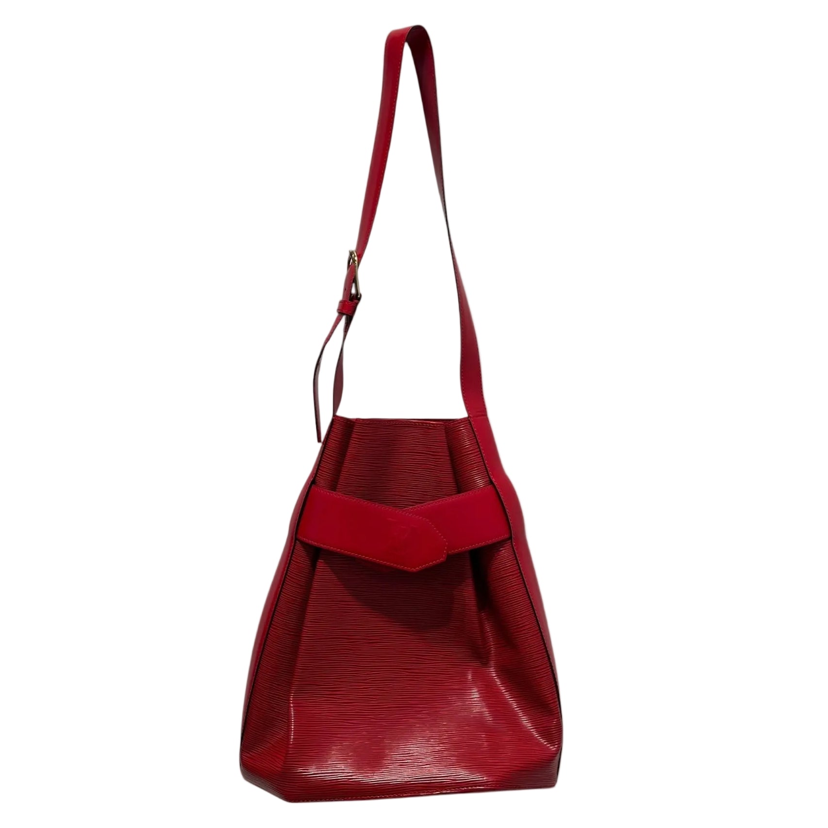 LOUIS VUITTON/Bag/Leather/RED/sac de paul SHOULER BAG view 1