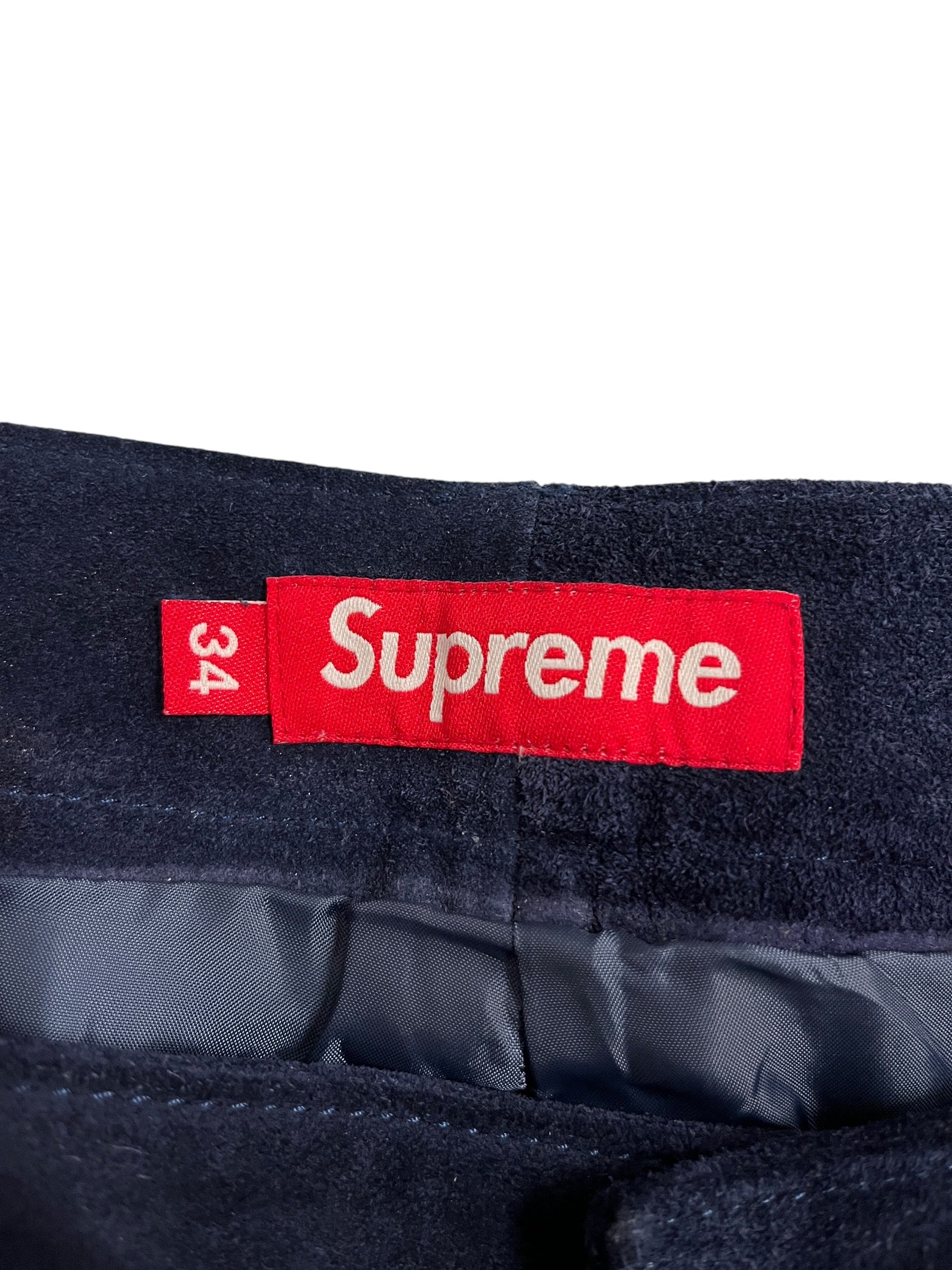 Supreme/Carpenter Pants/34/Suede/NVY/Double Knee Painter Pant view 3