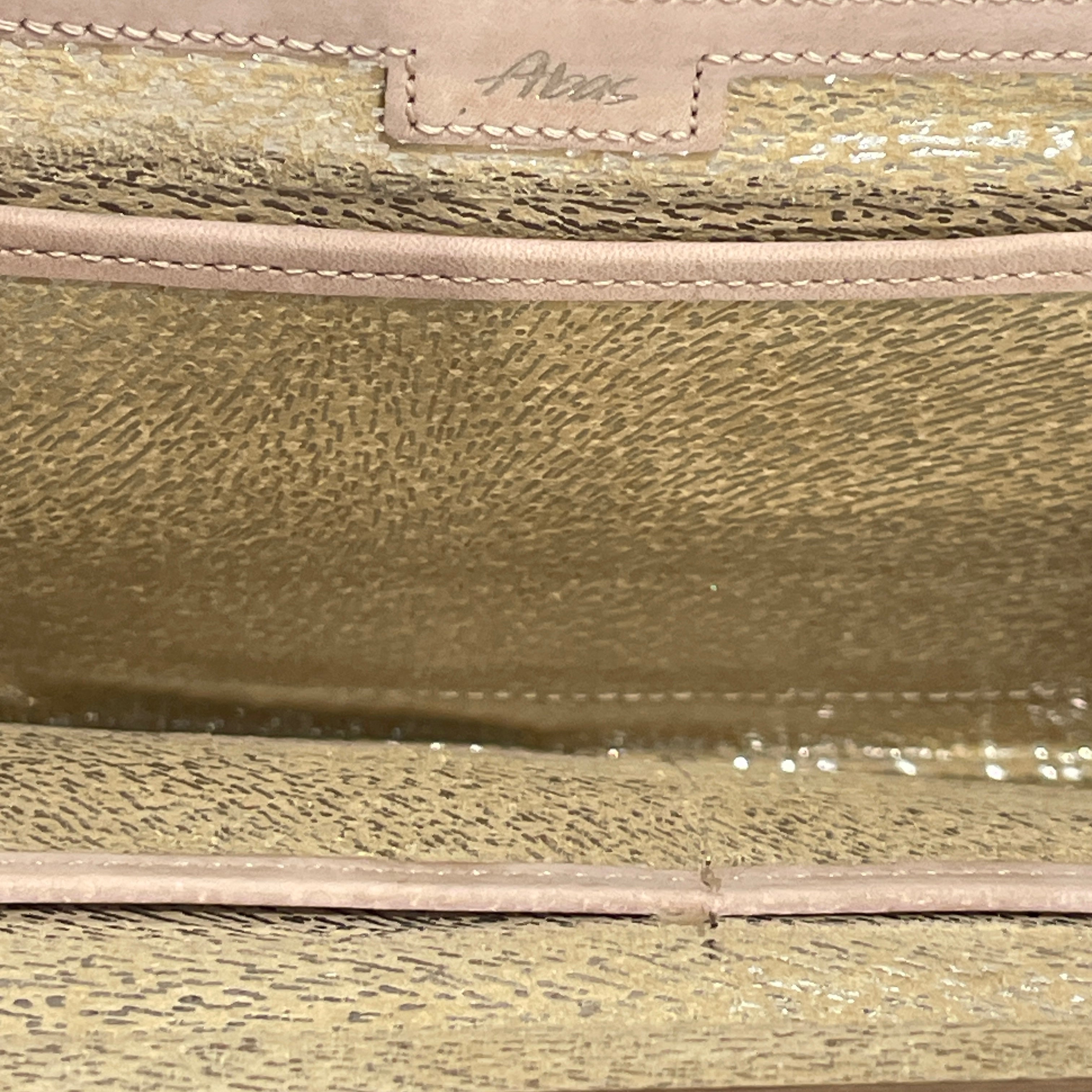 Abas/Clutch Bag/OS/Leather/YEL/ view 4