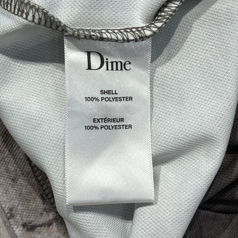 Dime/Polo Shirt/L/GRY/All Over Print/green accent