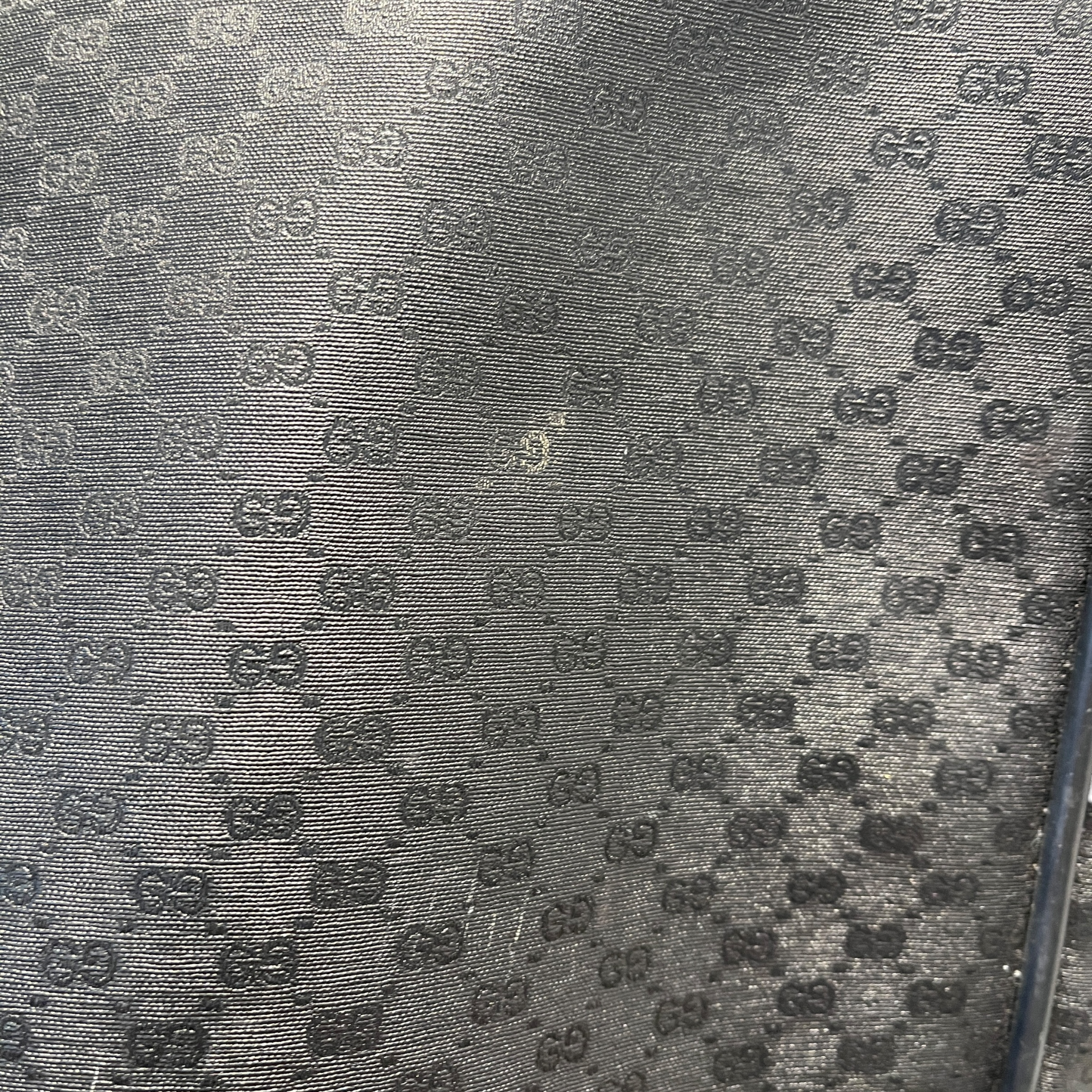 GUCCI/Briefcase/Monogram/Leather/BLK/Supreme Monogram Travel Bag view 14