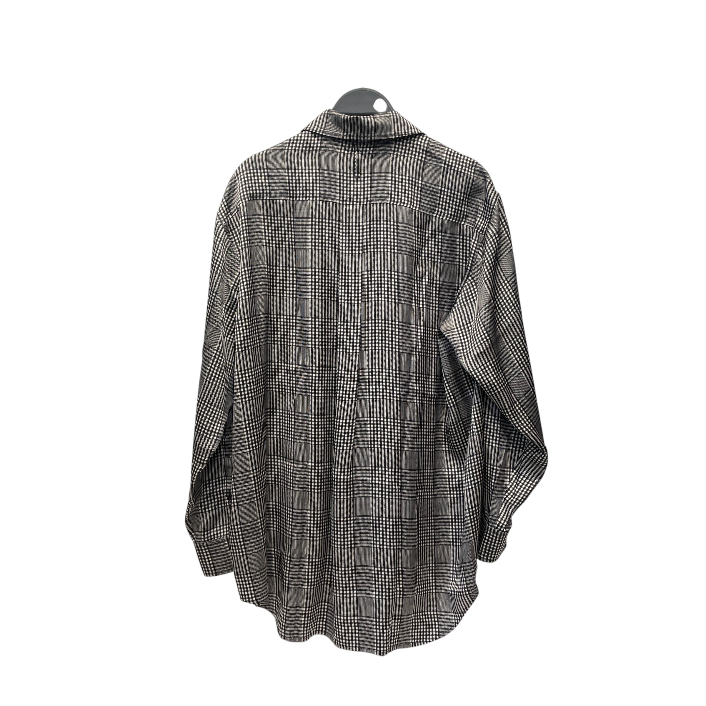BURBERRY/LS Blouse/M/Plaid/BLK/ view 2