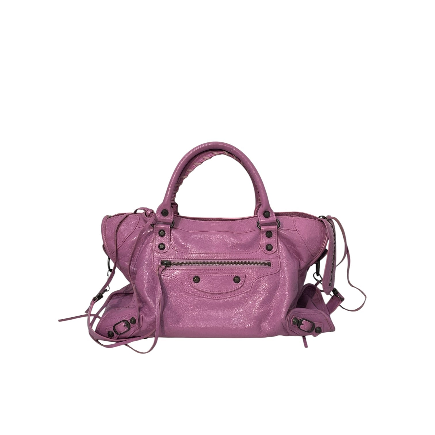 BALENCIAGA/Hand Bag/Leather/PPL/City Bag view 1