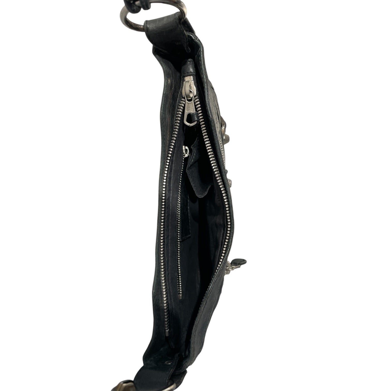 BALENCIAGA/Hand Bag/Leather/GRY/CLASSIC HIP BAG view 6