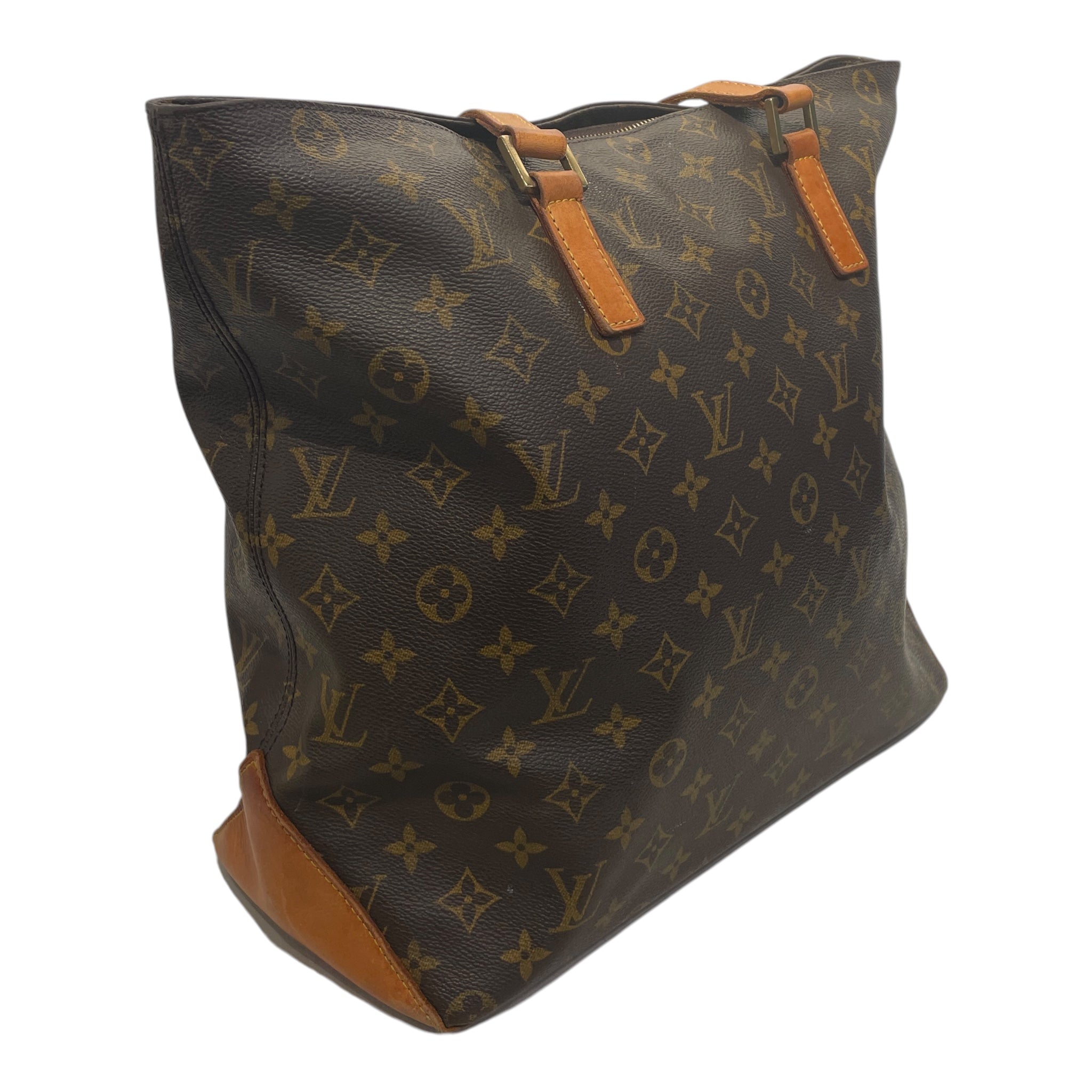 LOUIS VUITTON/Tote Bag/Monogram/Leather/BRW/SD0012 view 2
